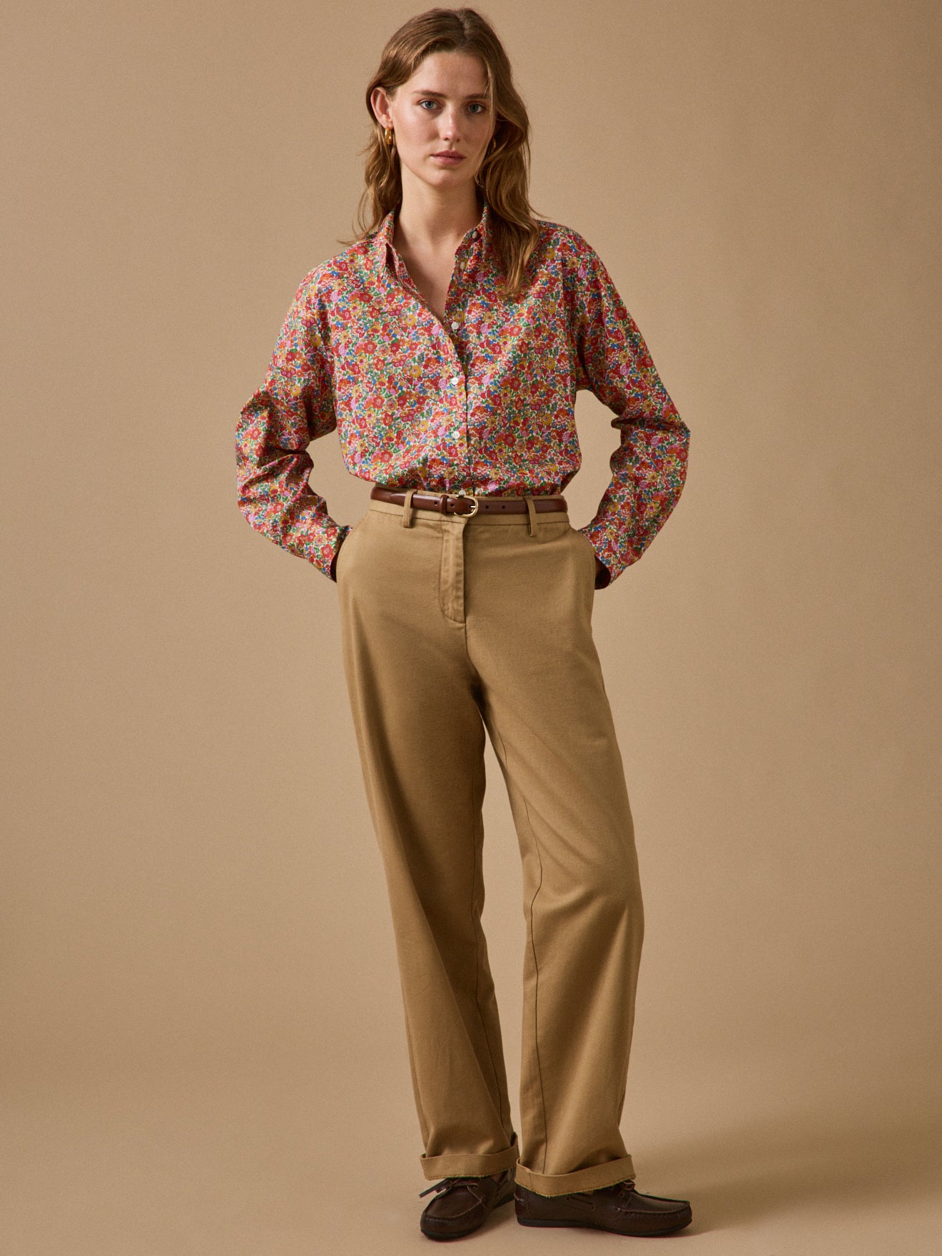 Chemise femme tissu Liberty - Coupe Gaby