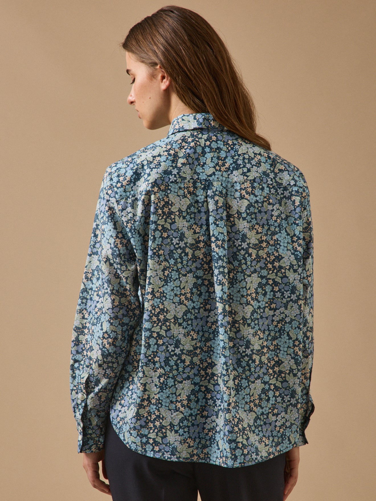 Chemise femme tissu Liberty - Coupe Gaby