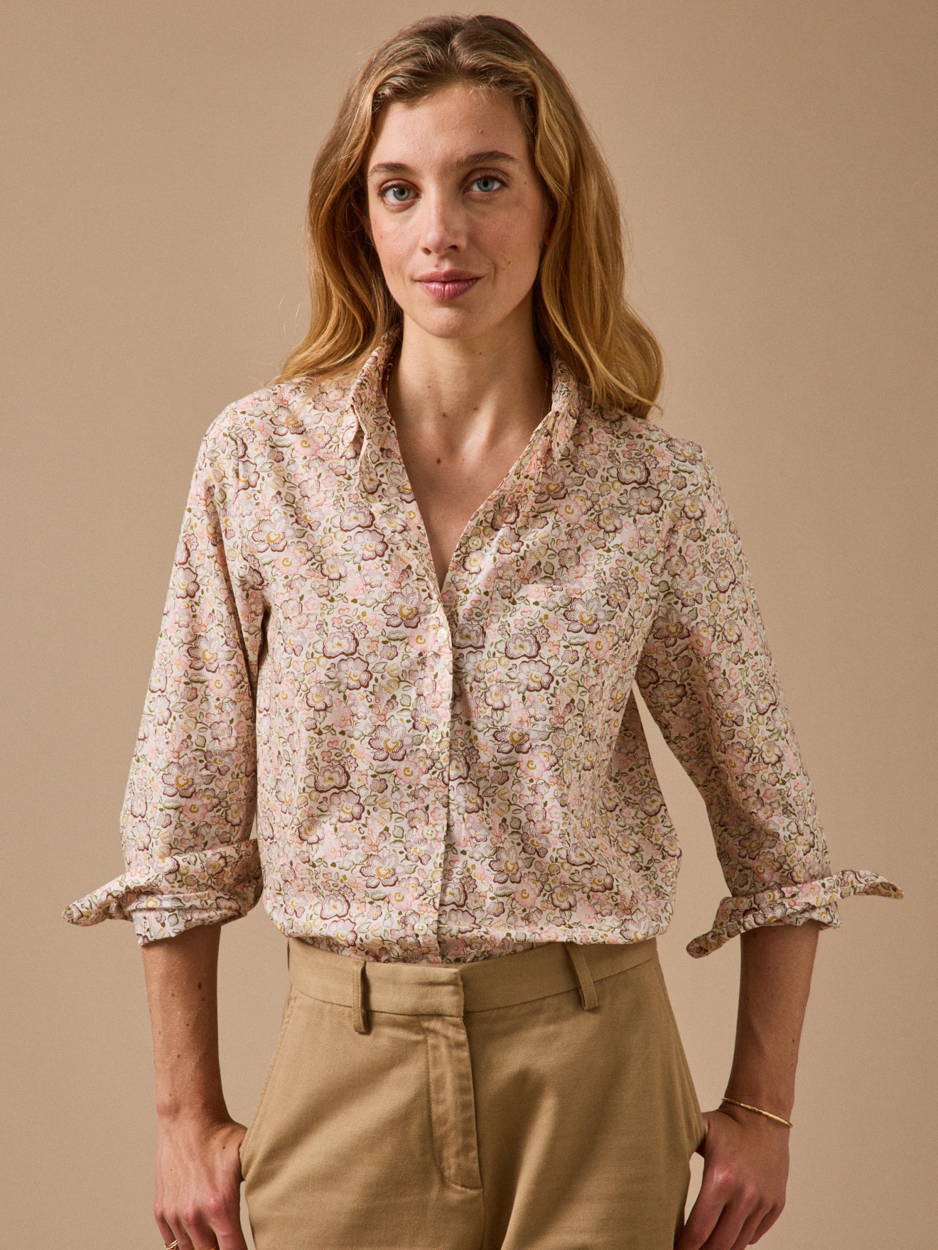 Chemise femme tissu Liberty - Coupe Jane