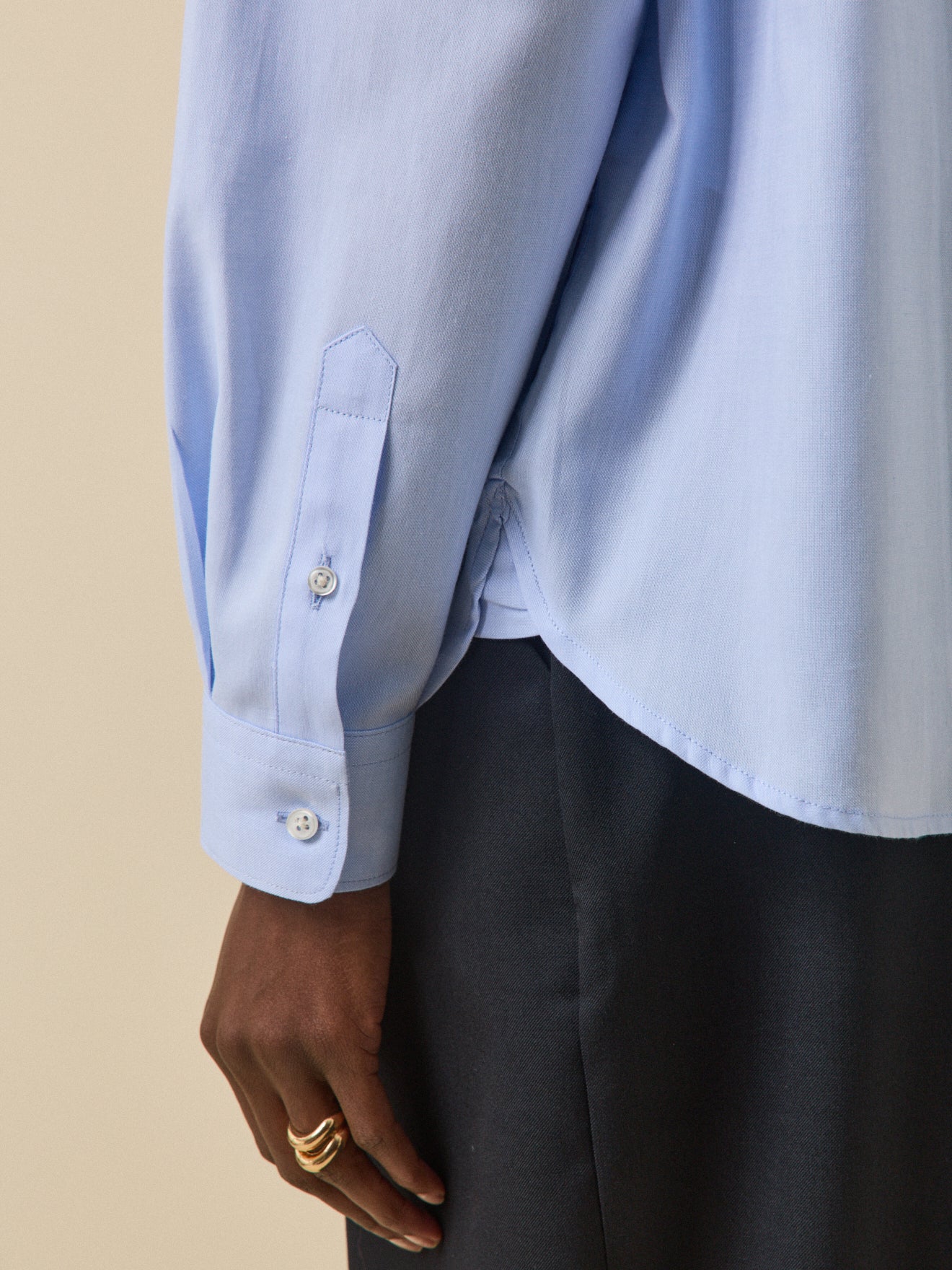 Women's organic cotton Oxford shirt