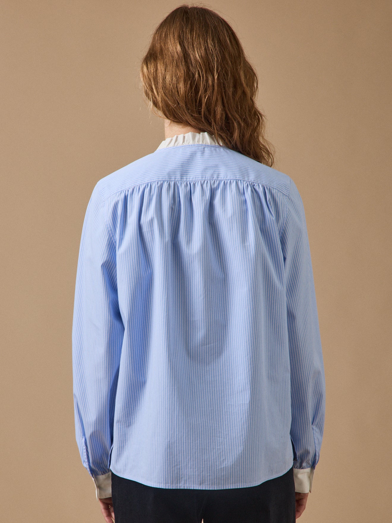 Women's striped blouse - Noemie style