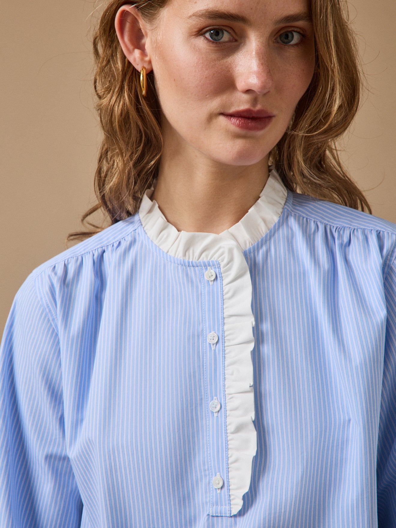 Women's striped blouse - Noemie style