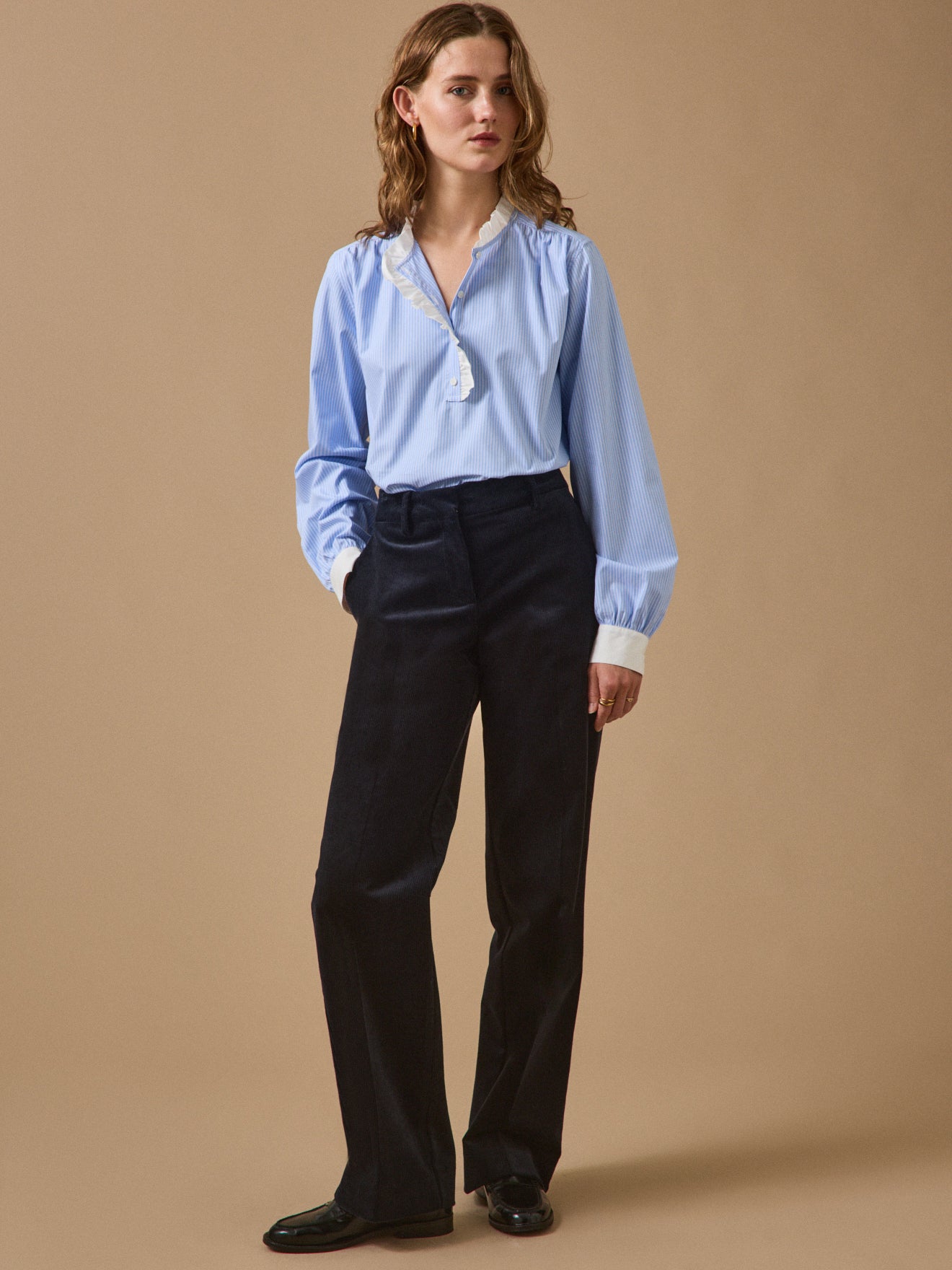 Women's striped blouse - Noemie style