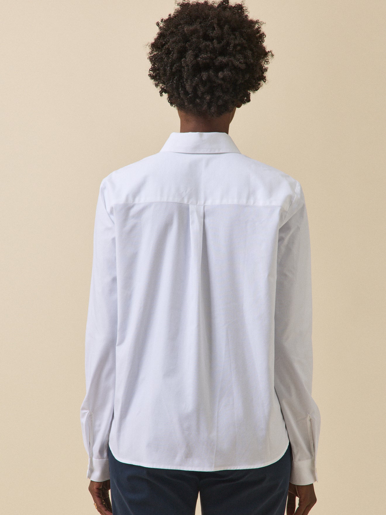 Women's organic cotton Oxford shirt
