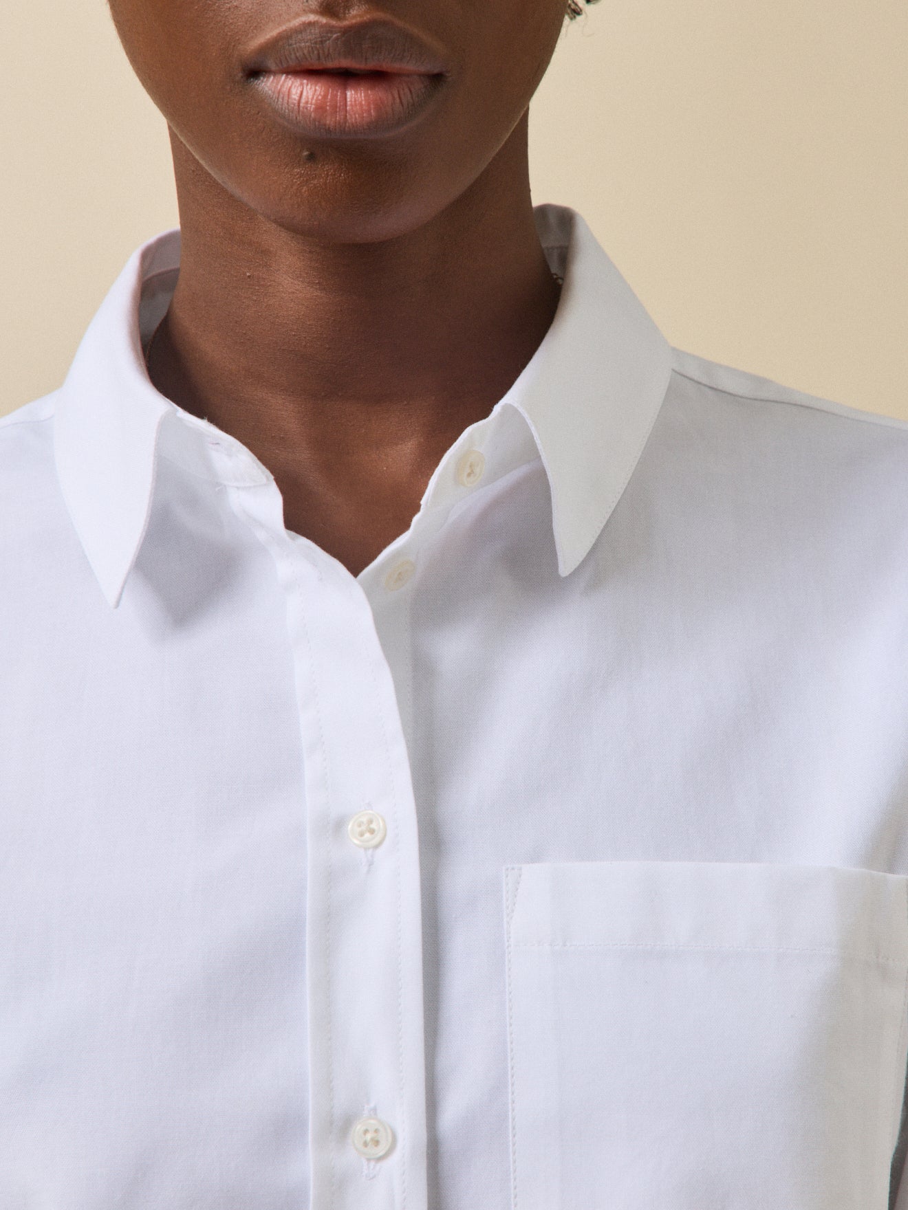 Women's organic cotton Oxford shirt