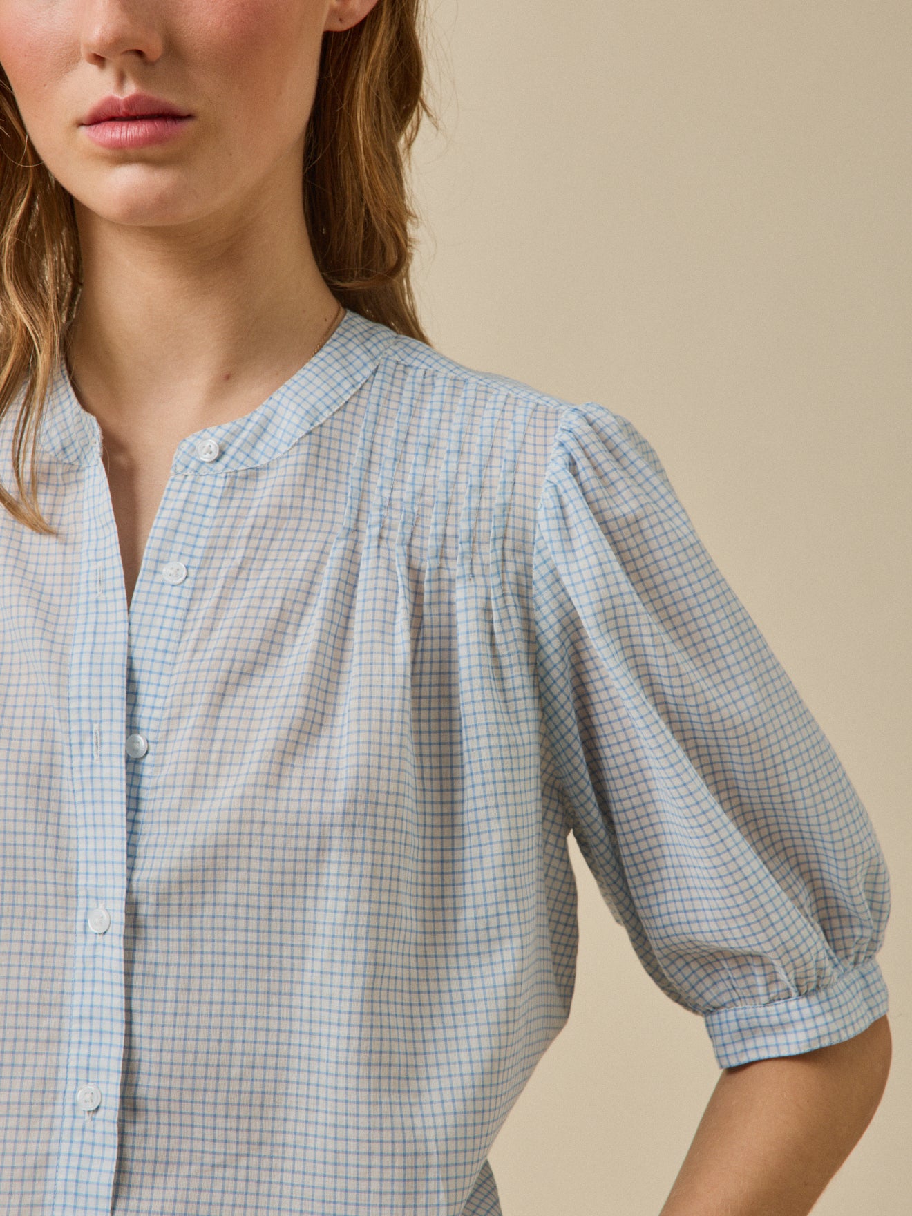 Blouse carreaux Tatersall femme