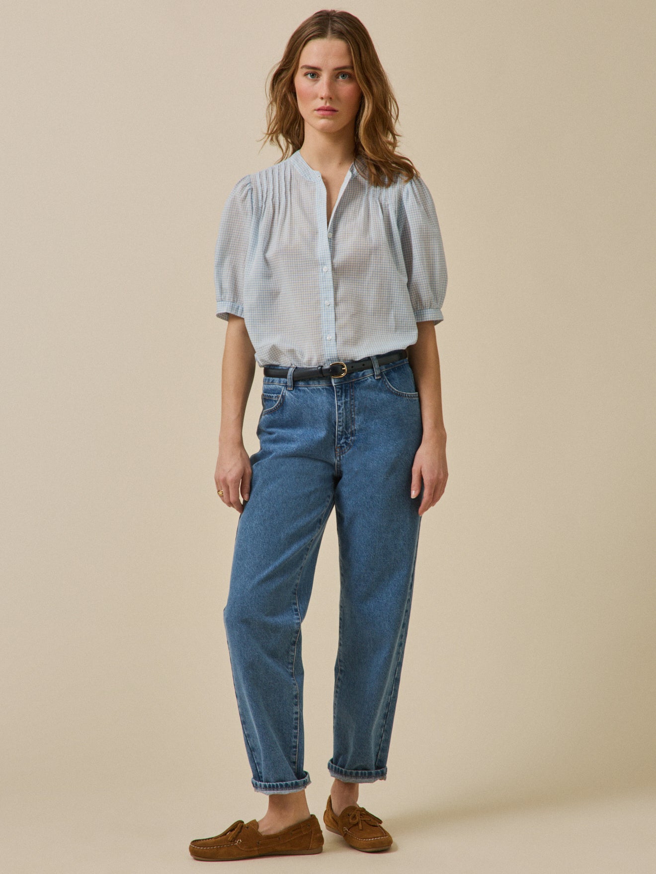 Blouse carreaux Tatersall femme