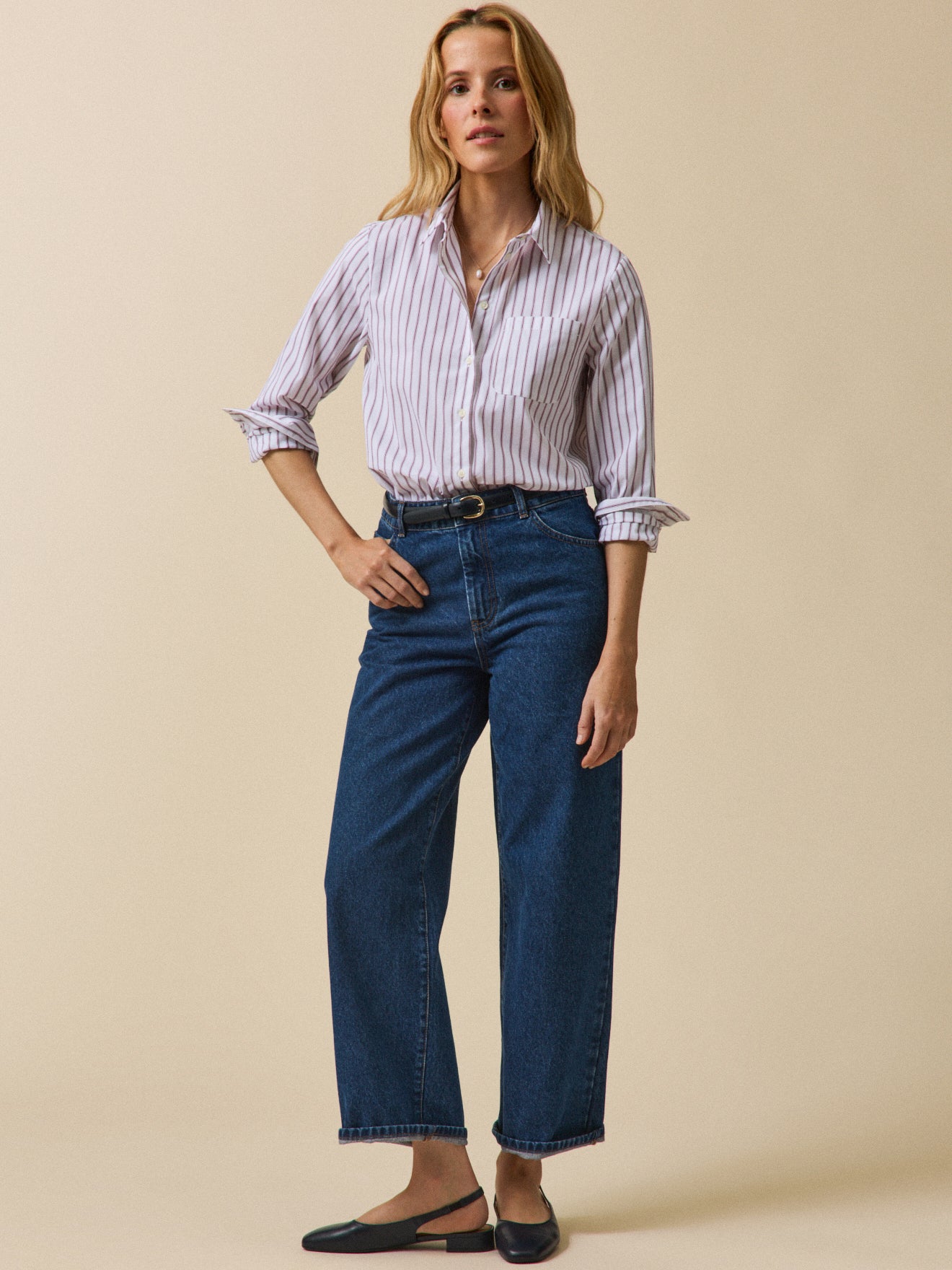 Chemise rayée - Coupe Jane