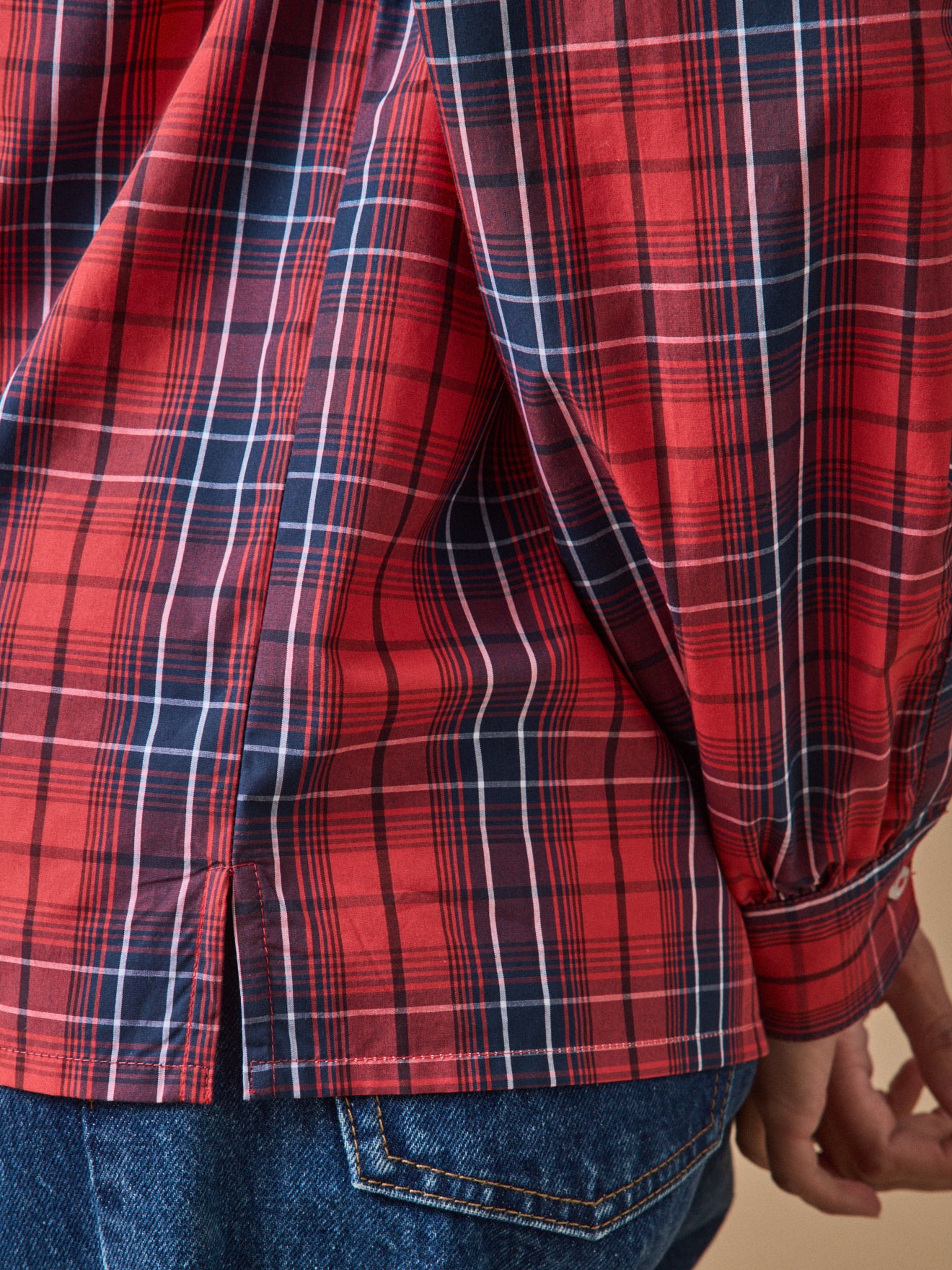 Women's checked blouse - Noemie style