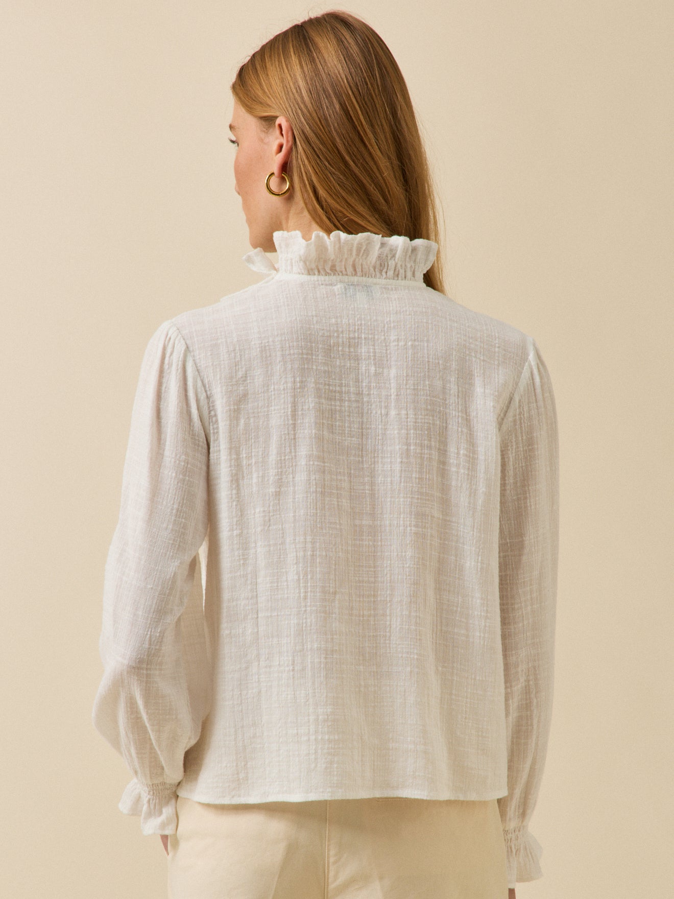 Women's crepon blouse
