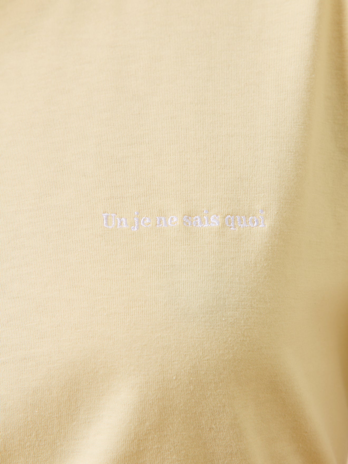 Women's embroidered organic cotton T-shirt