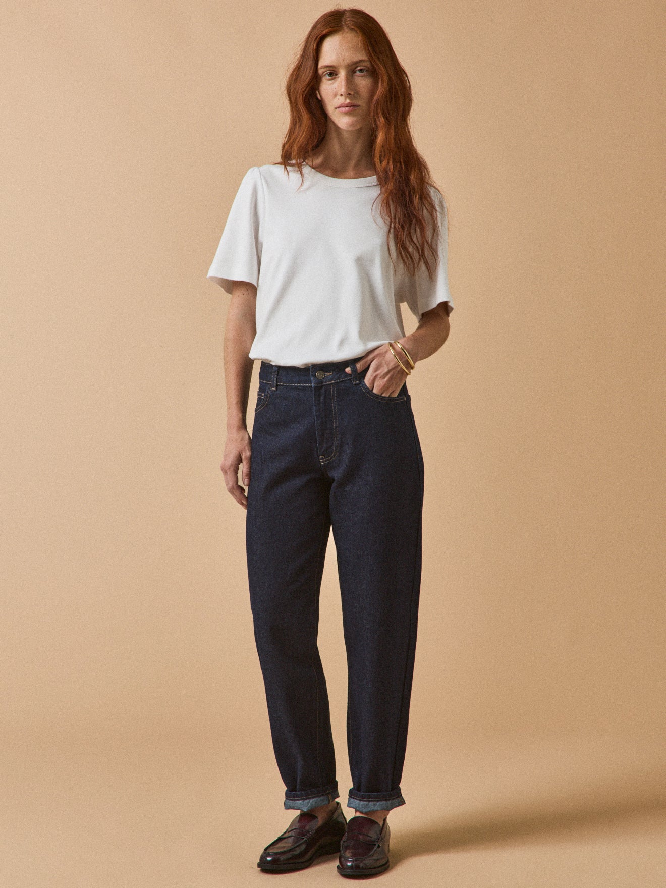 T-shirt manches courtes femme coton biologique