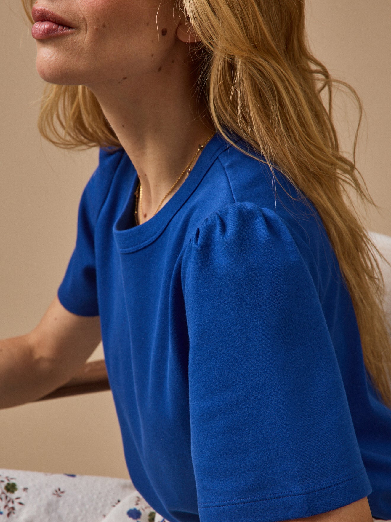 Women's short-sleeved organic cotton T-shirt