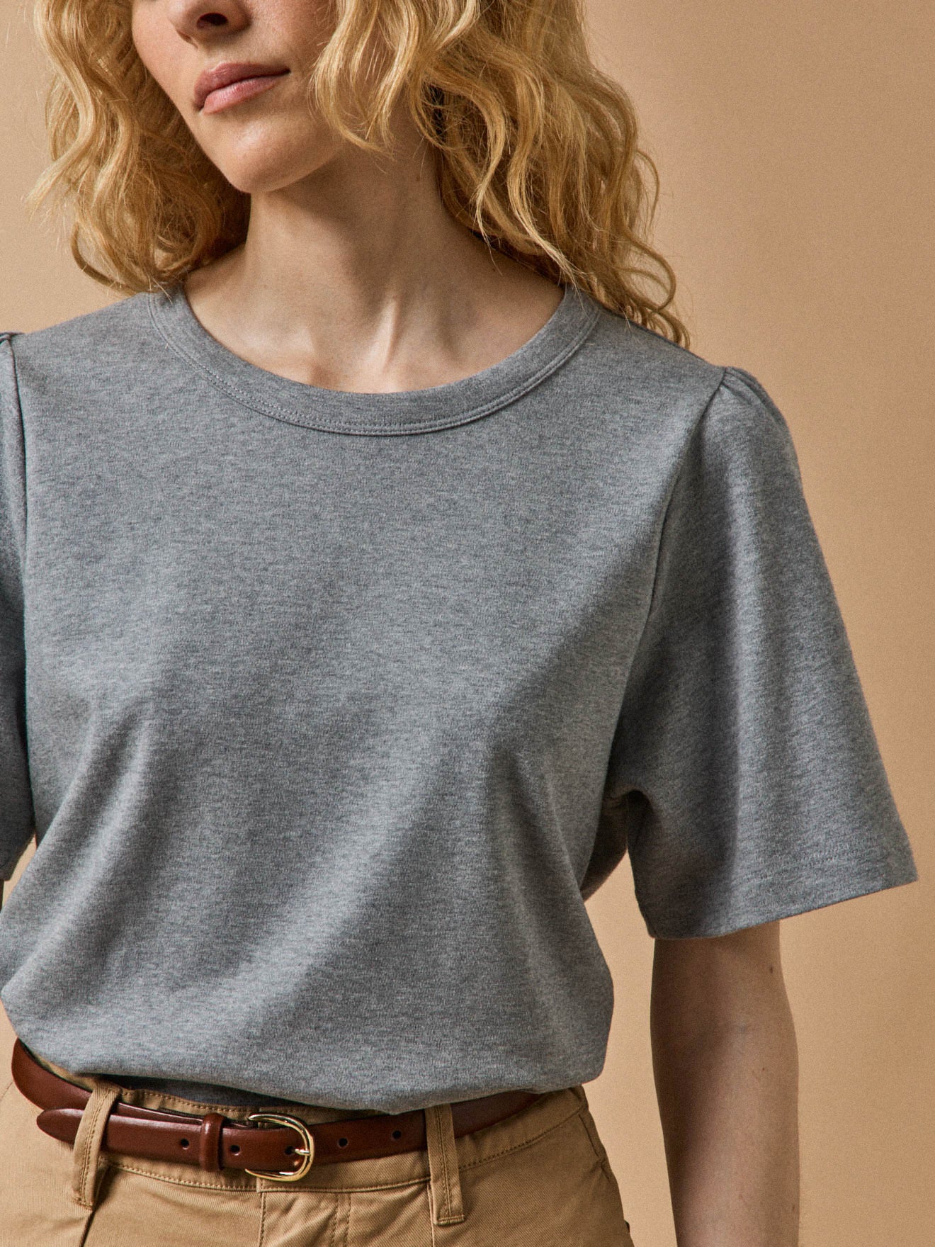 T-shirt manches courtes femme coton biologique