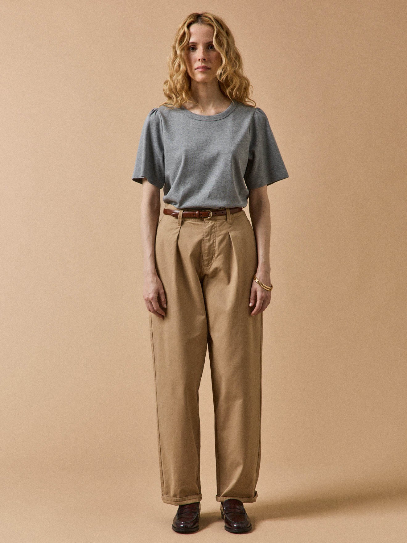 T-shirt manches courtes femme coton biologique