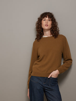 Women's roundneck sweater - The Cashmere Collection