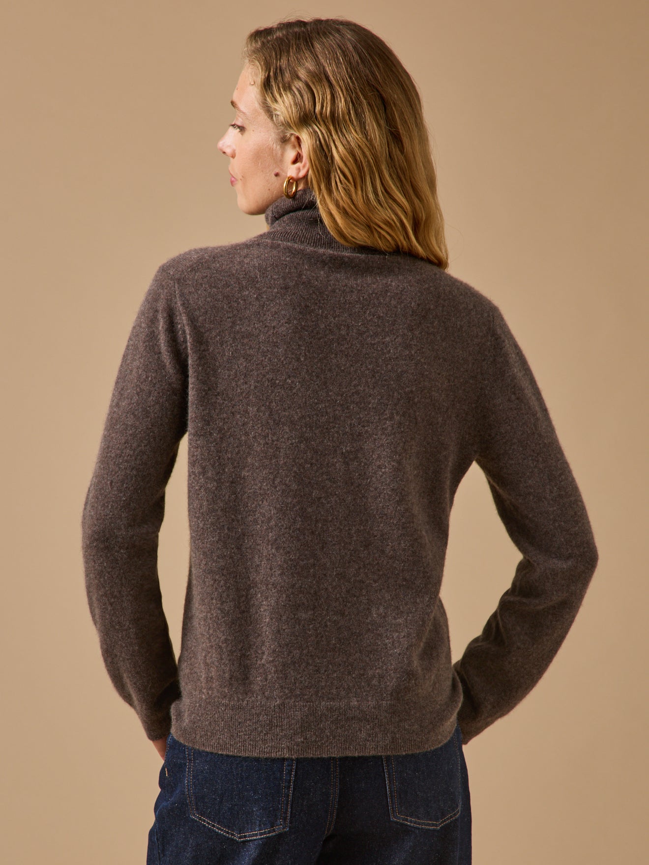 Women's rollneck sweater - The Cashmere Collection