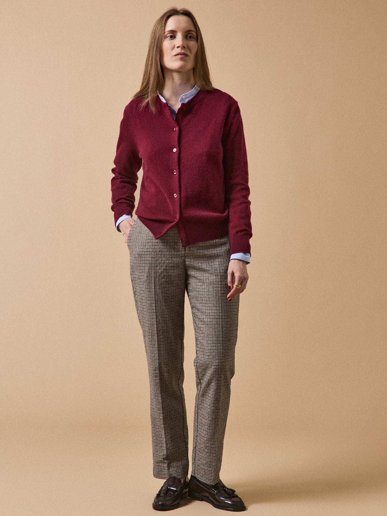 Women's button cardigan - The Cashmere Collection
