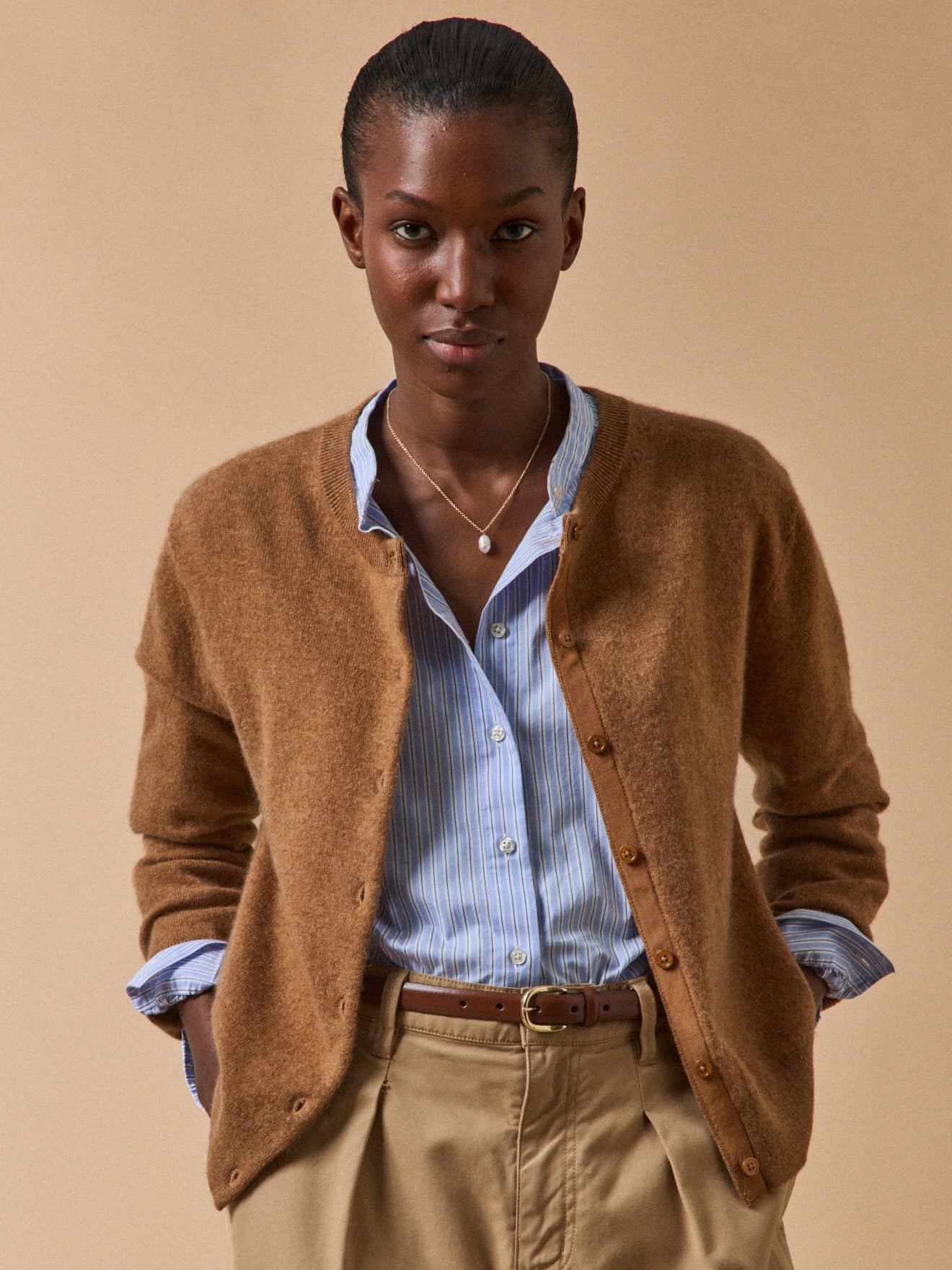 Women's button cardigan - The Cashmere Collection