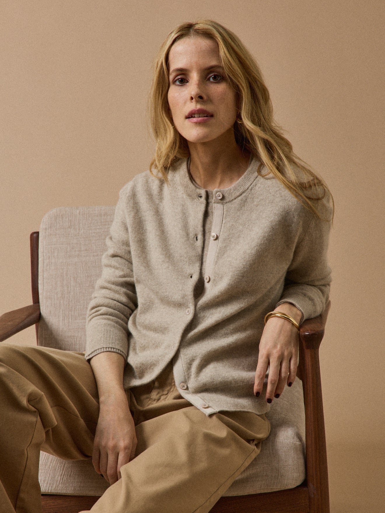 Women's button cardigan - The Cashmere Collection