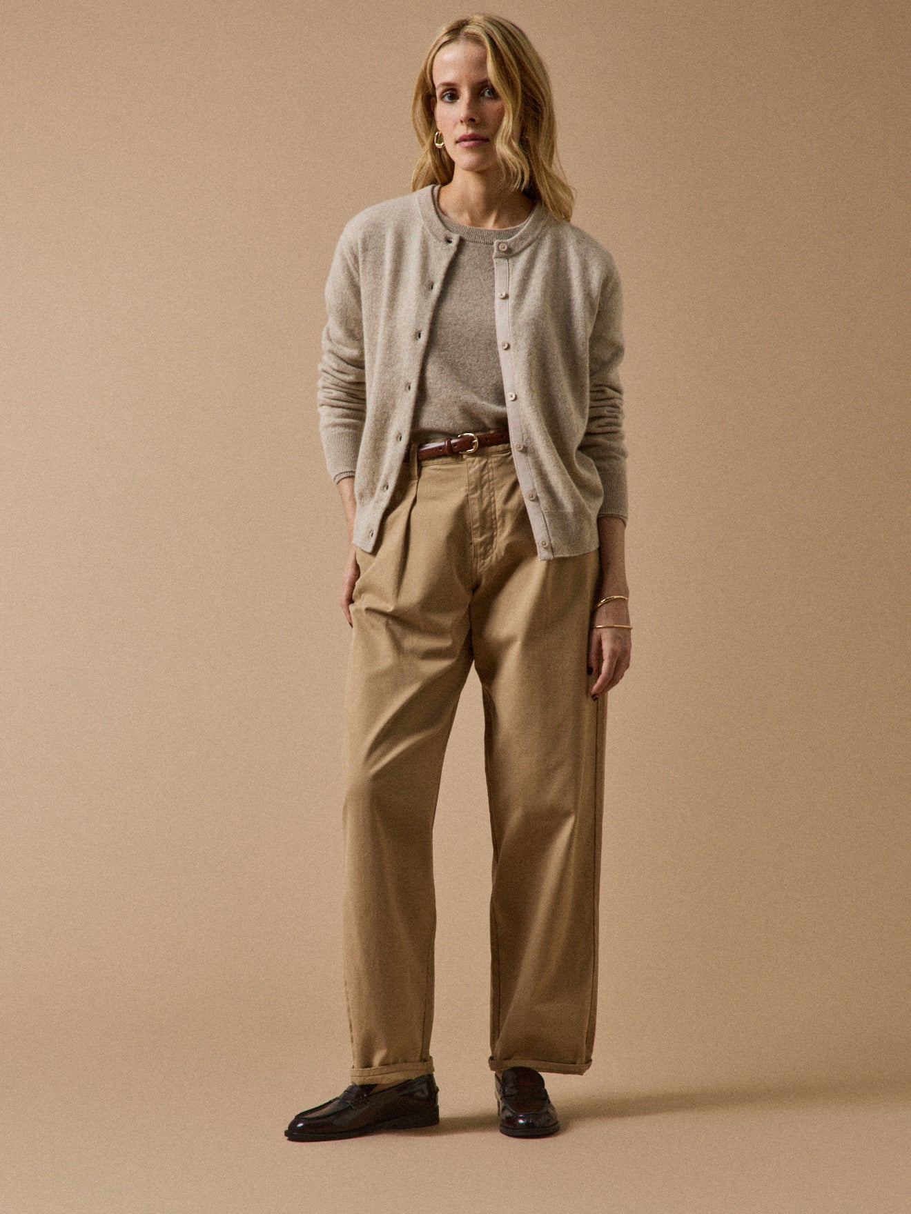 Women's button cardigan - The Cashmere Collection