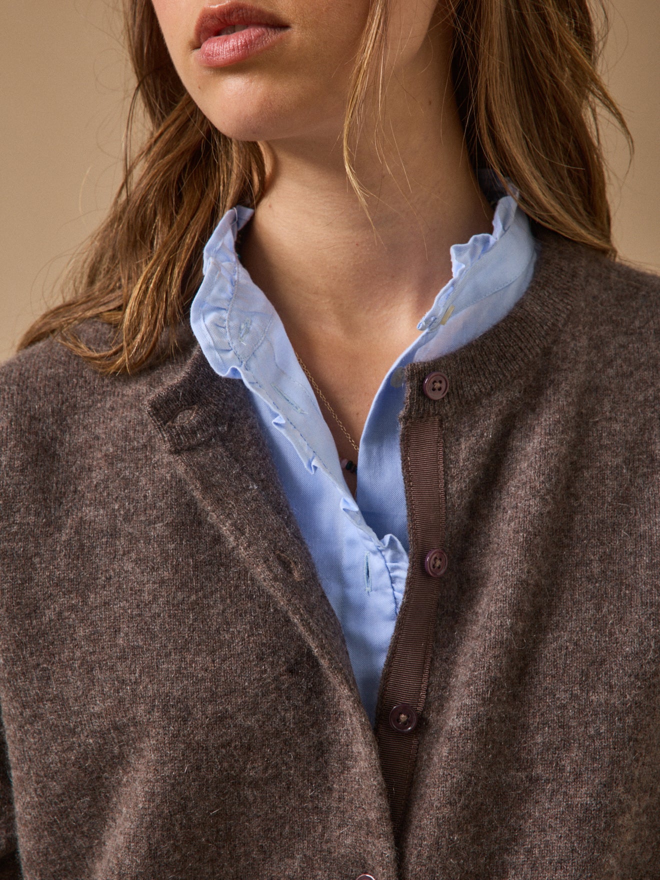 Women's button cardigan - The Cashmere Collection