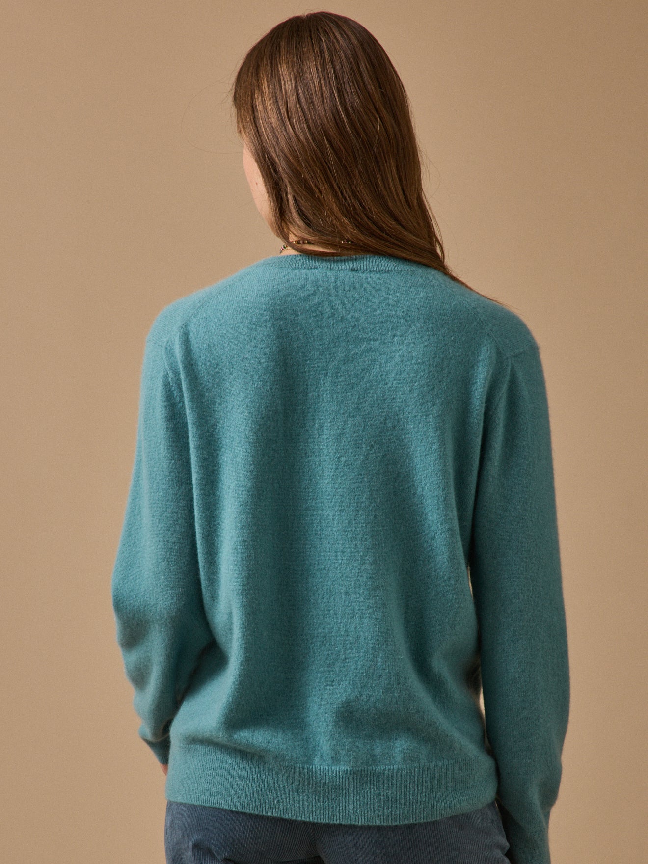 Women's V-neck sweater - The Cashmere Collection