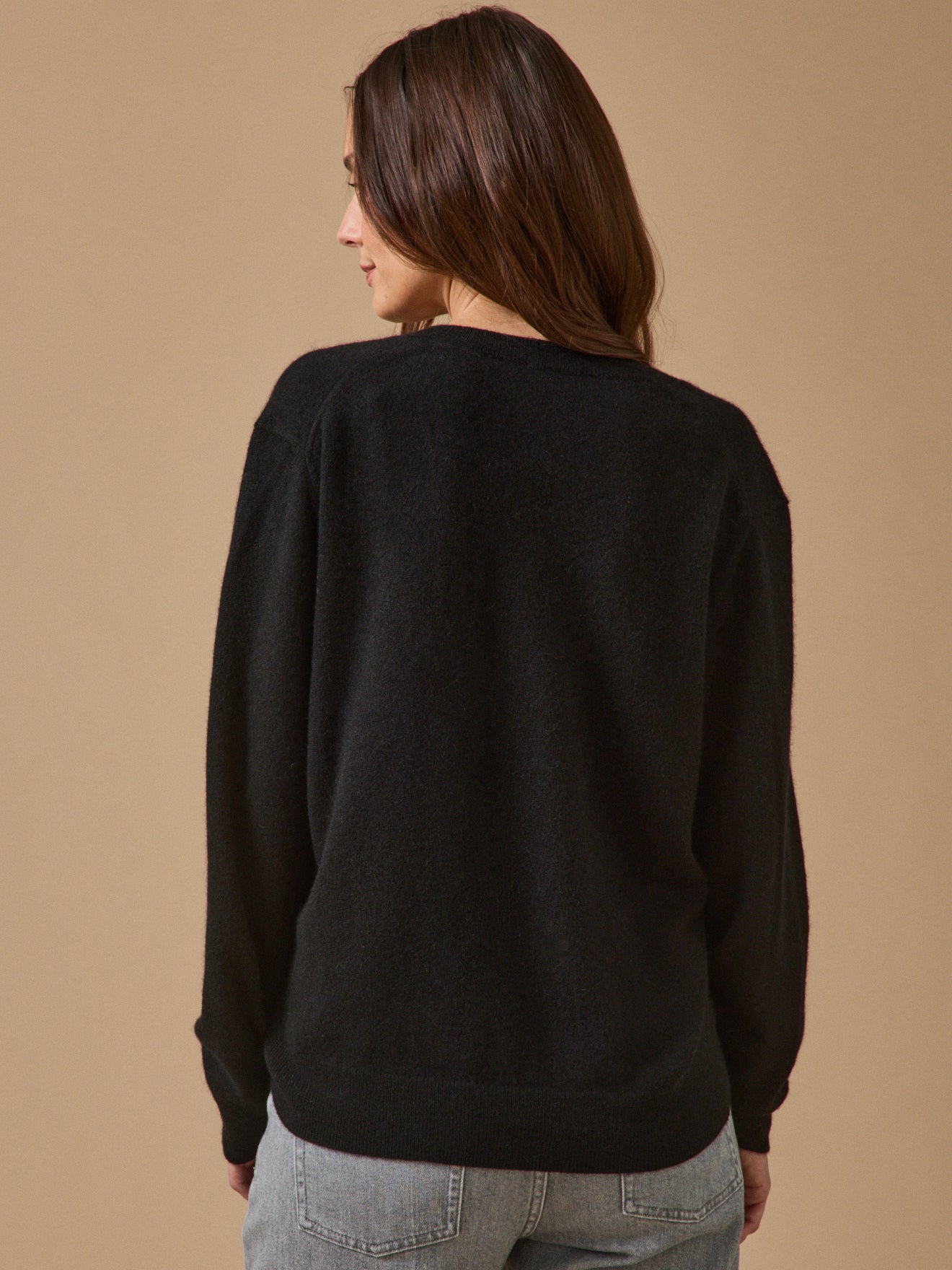 Women's V-neck sweater - The Cashmere Collection