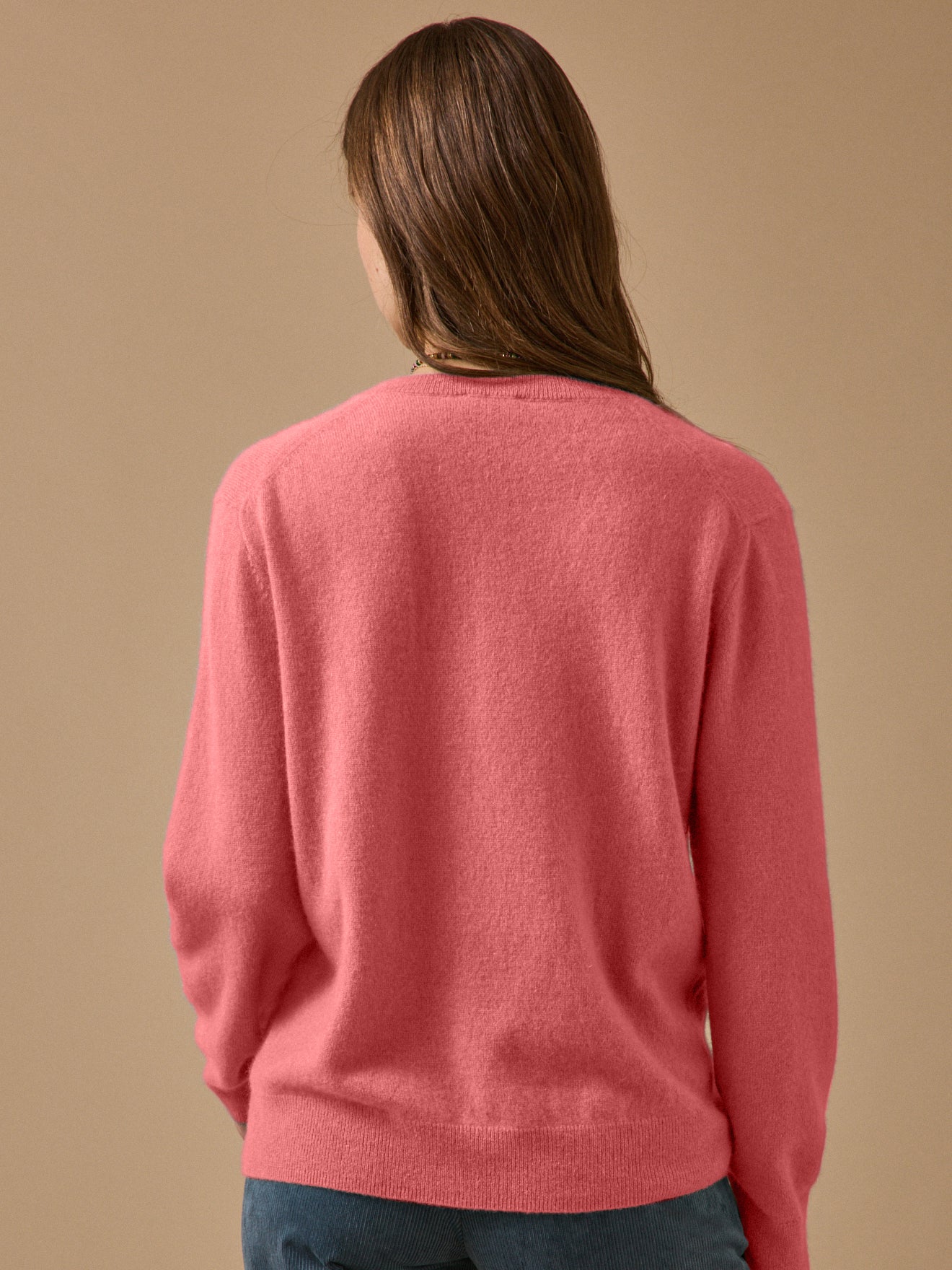 Women's V-neck sweater - The Cashmere Collection