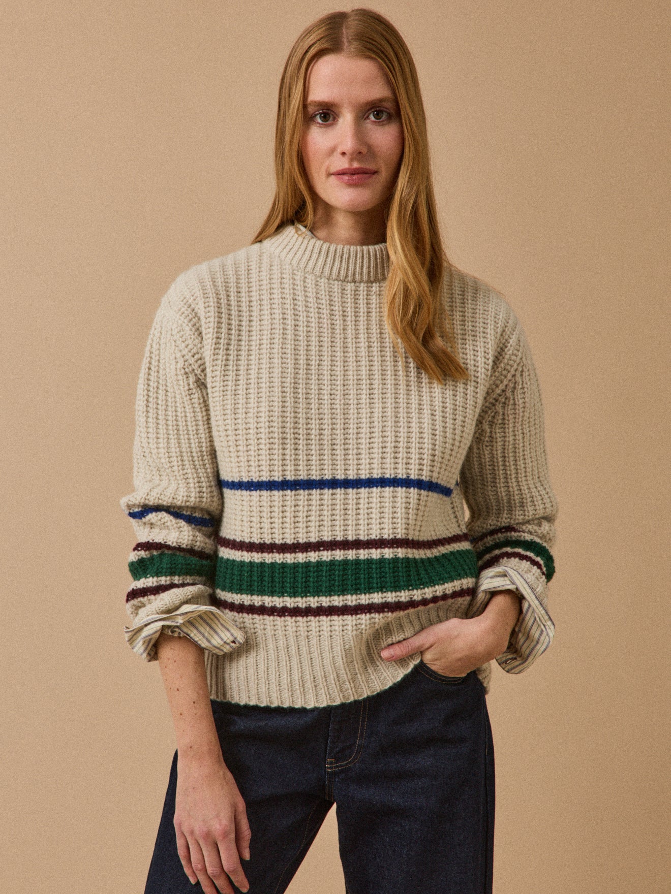 Elizabeth sweater - Cyrillus x Moismont Collaboration