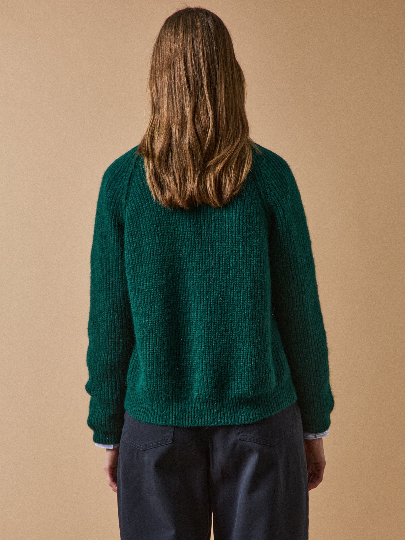 Gilet femme avec laine, alpaga et mohair