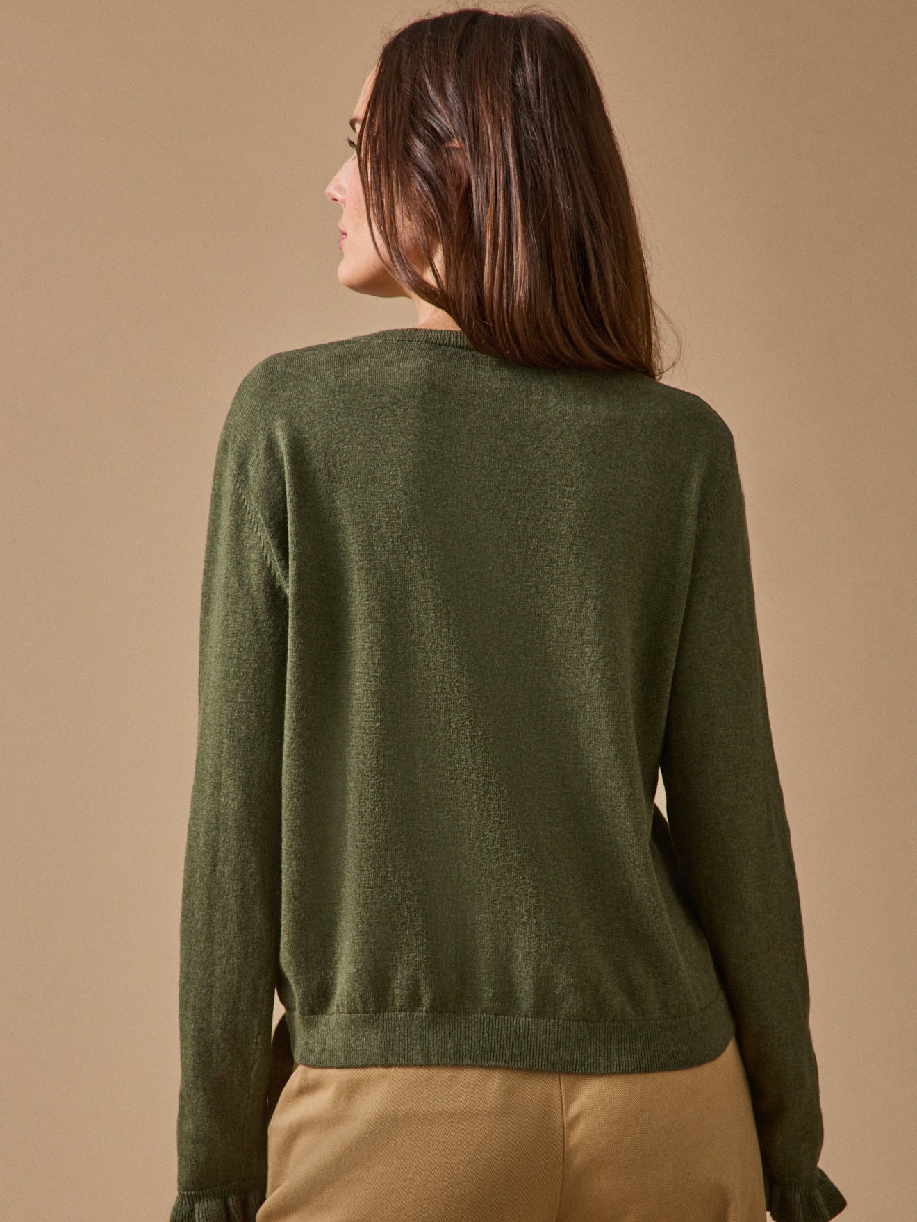 Women's organic cotton and RWS* wool