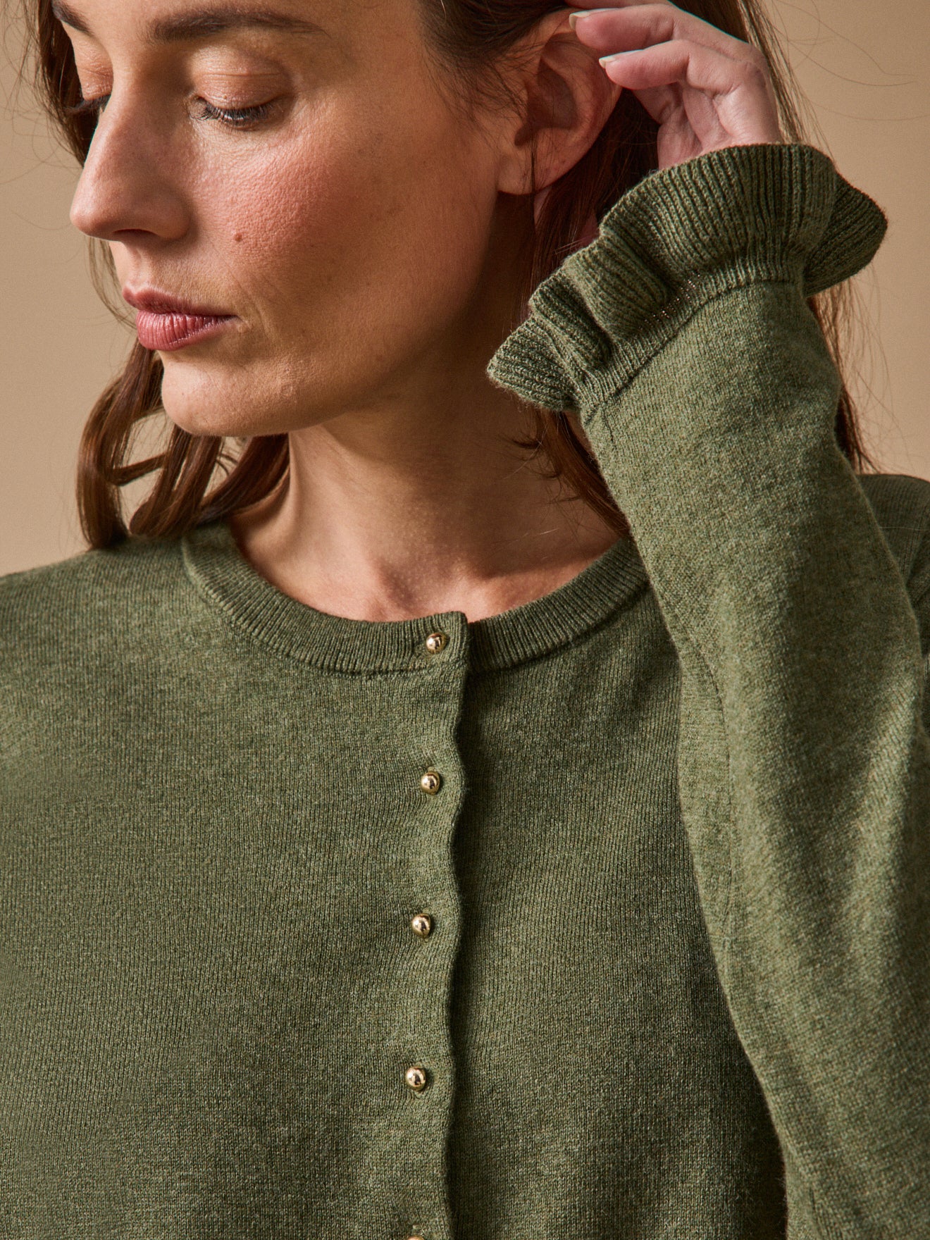 Women's organic cotton and RWS* wool