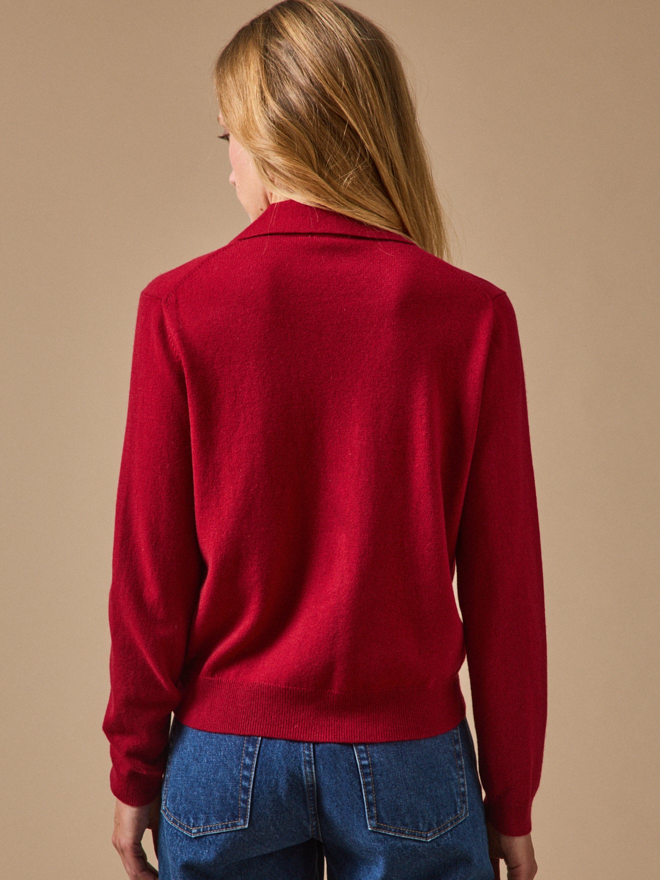 Gilet femme laine RWS* et cachemire