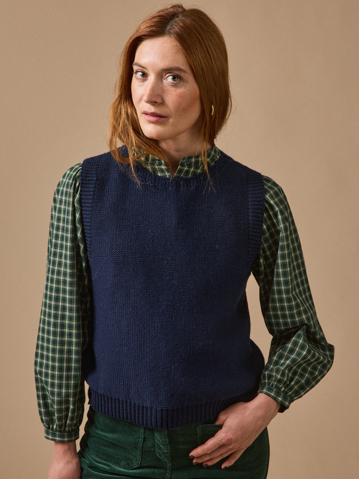 Women's merino wool sweater - Cyrillus x Les 3 Tricoteurs