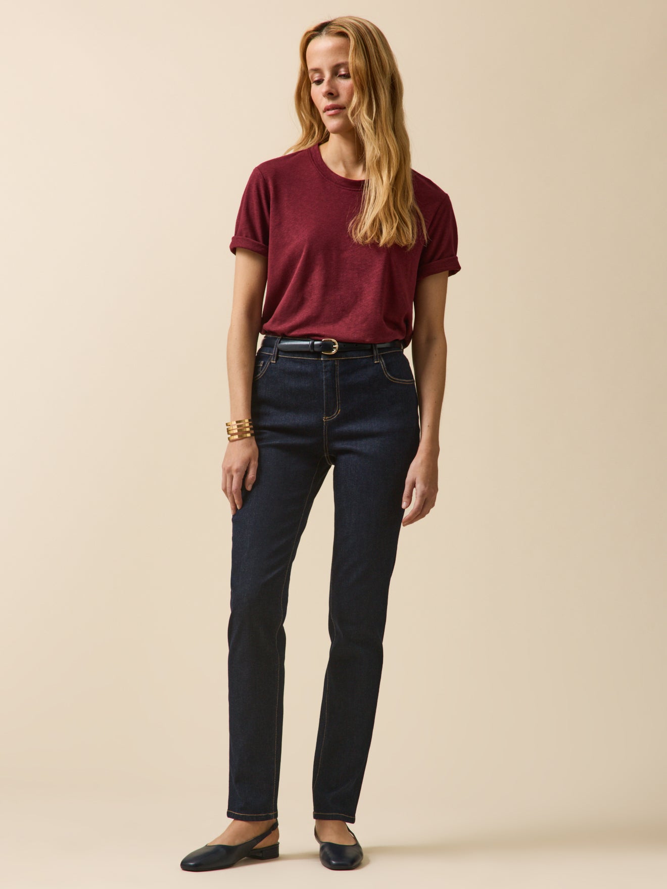 Women's Aude slim-fit jeans