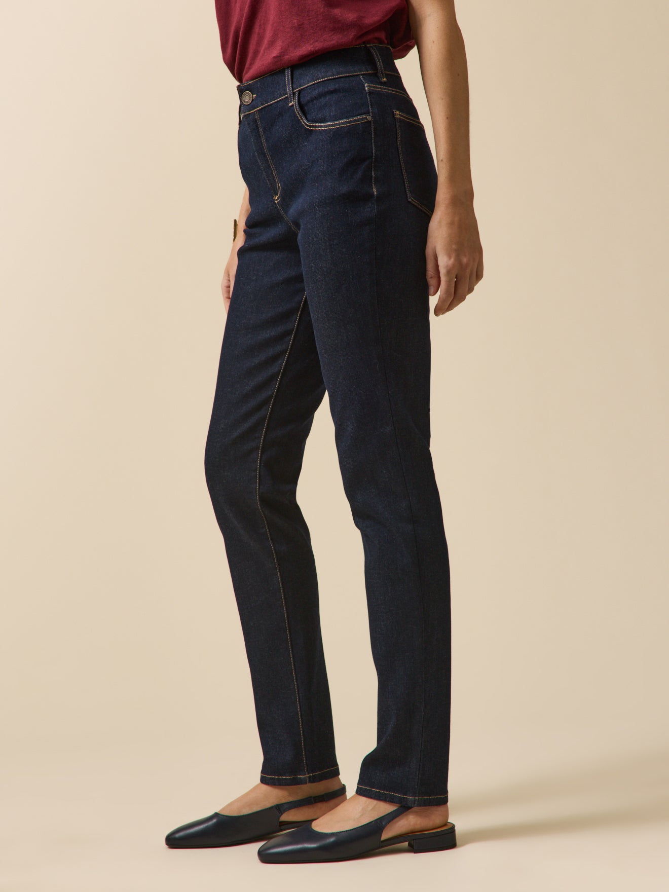 Women's Aude slim-fit jeans