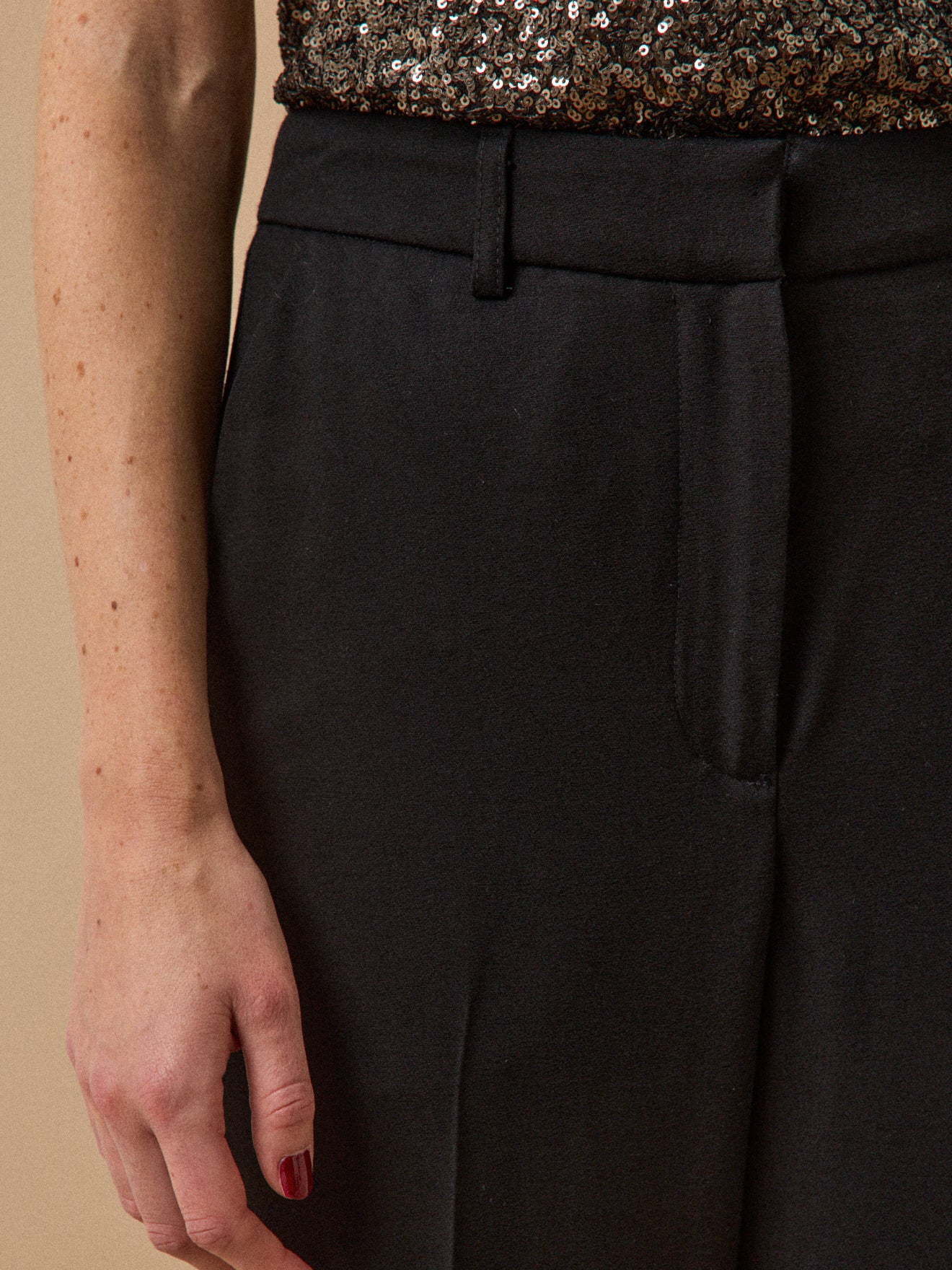 Pantalon tissu crêpe femme Joy