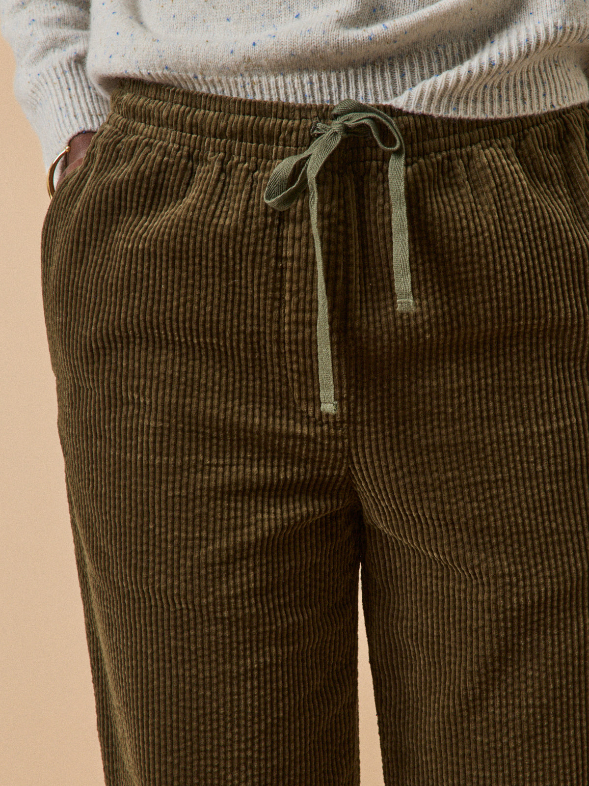 Pantalon velours gaufré femme Agathe