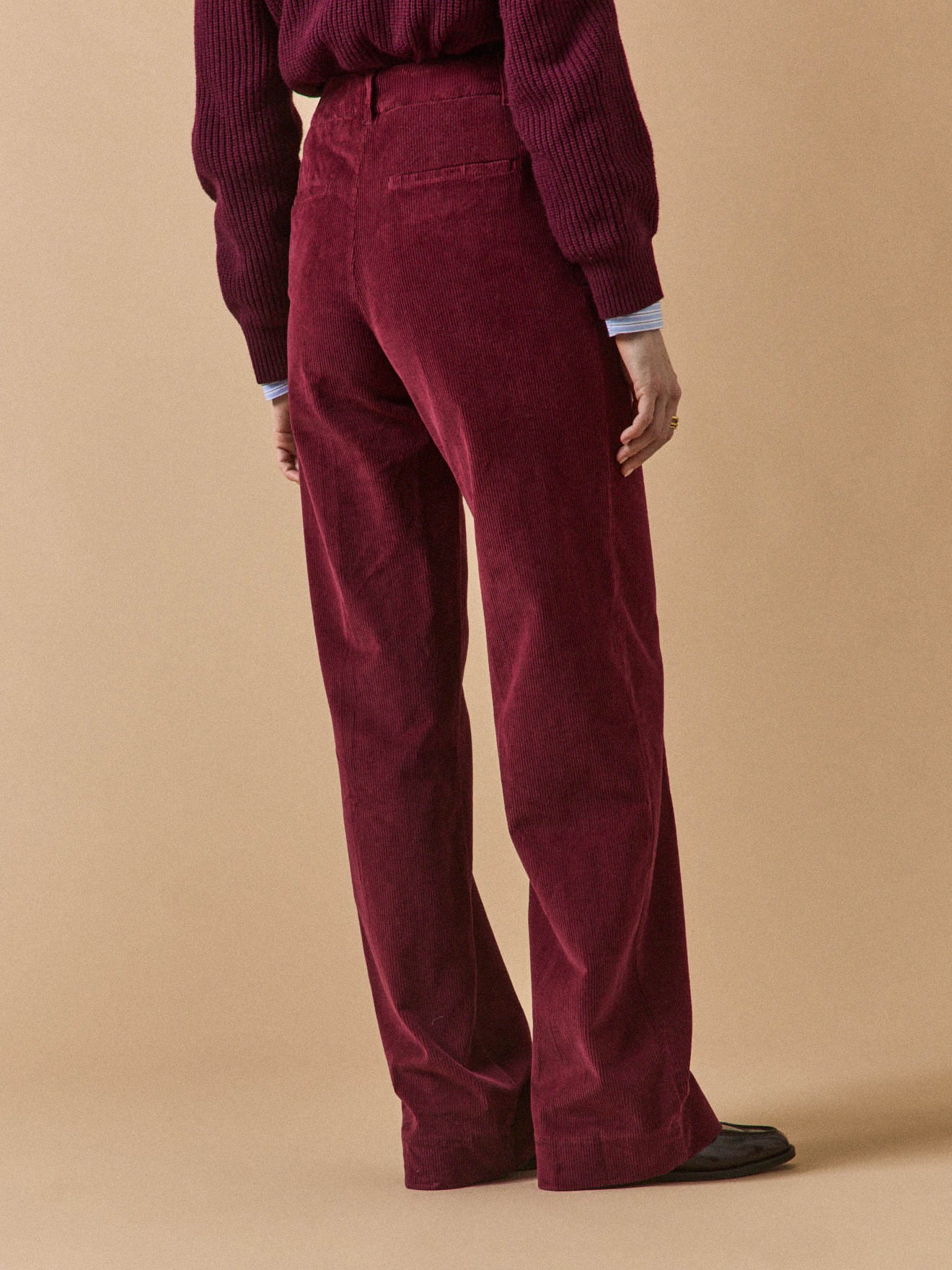 Women's Juliette wide-leg corduroy trousers