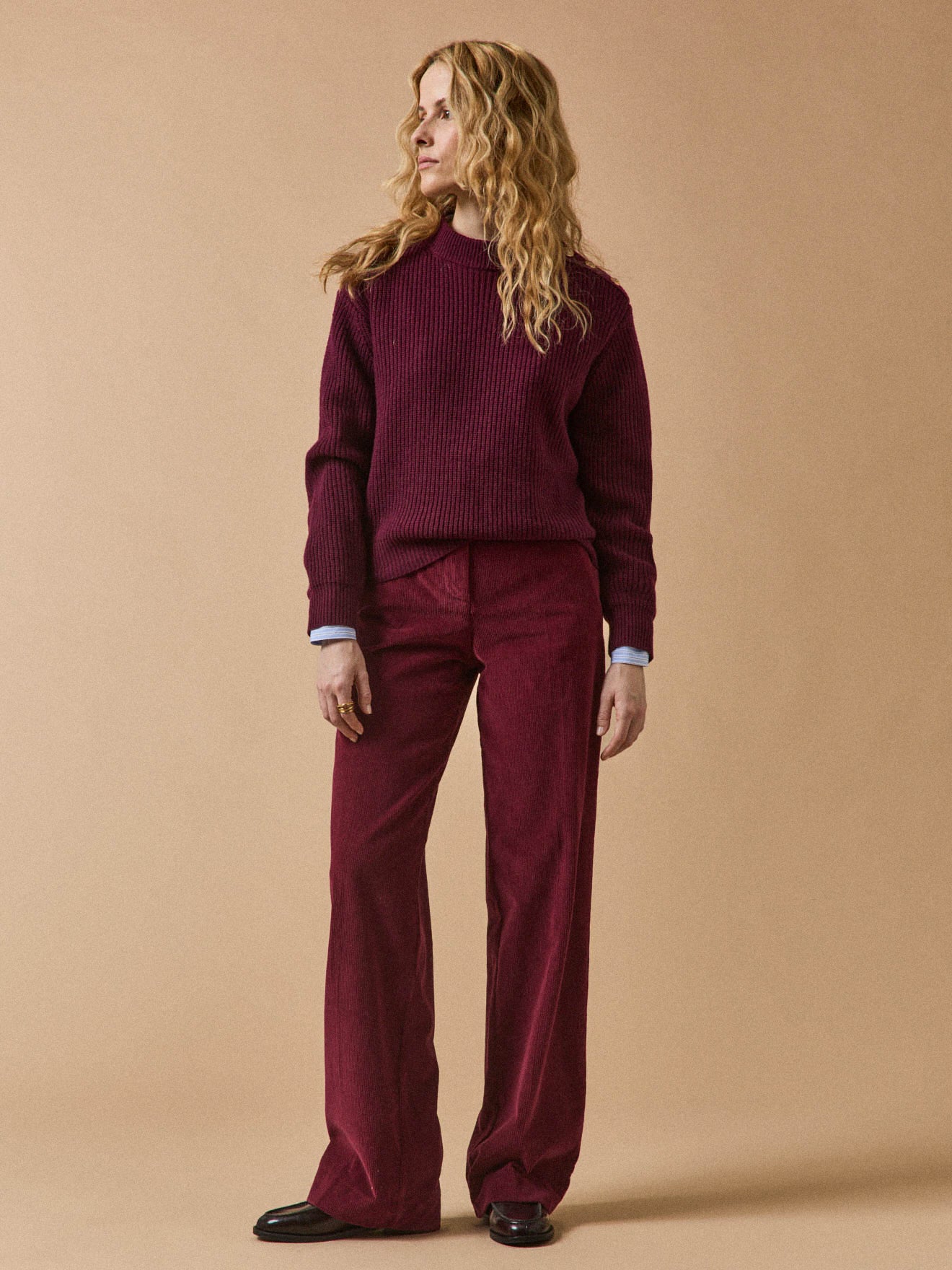 Women's Juliette wide-leg corduroy trousers