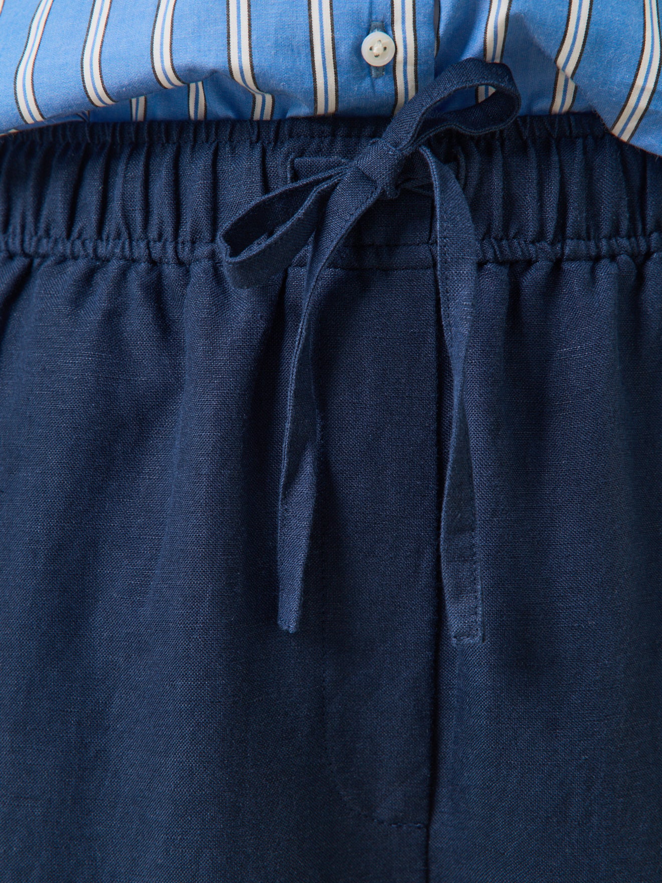 Pantalon droit lin et viscose femme Agathe