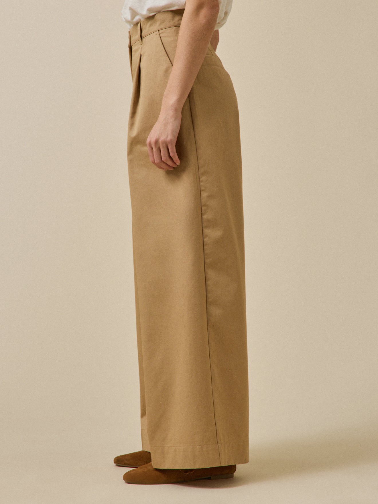 Women's wide-leg Agnes trousers