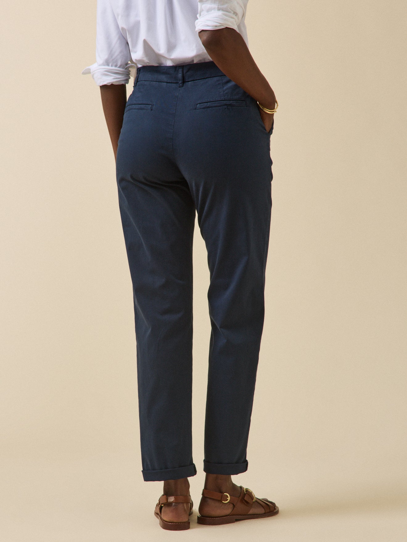 Pantalon chino femme coton biologique Noemie