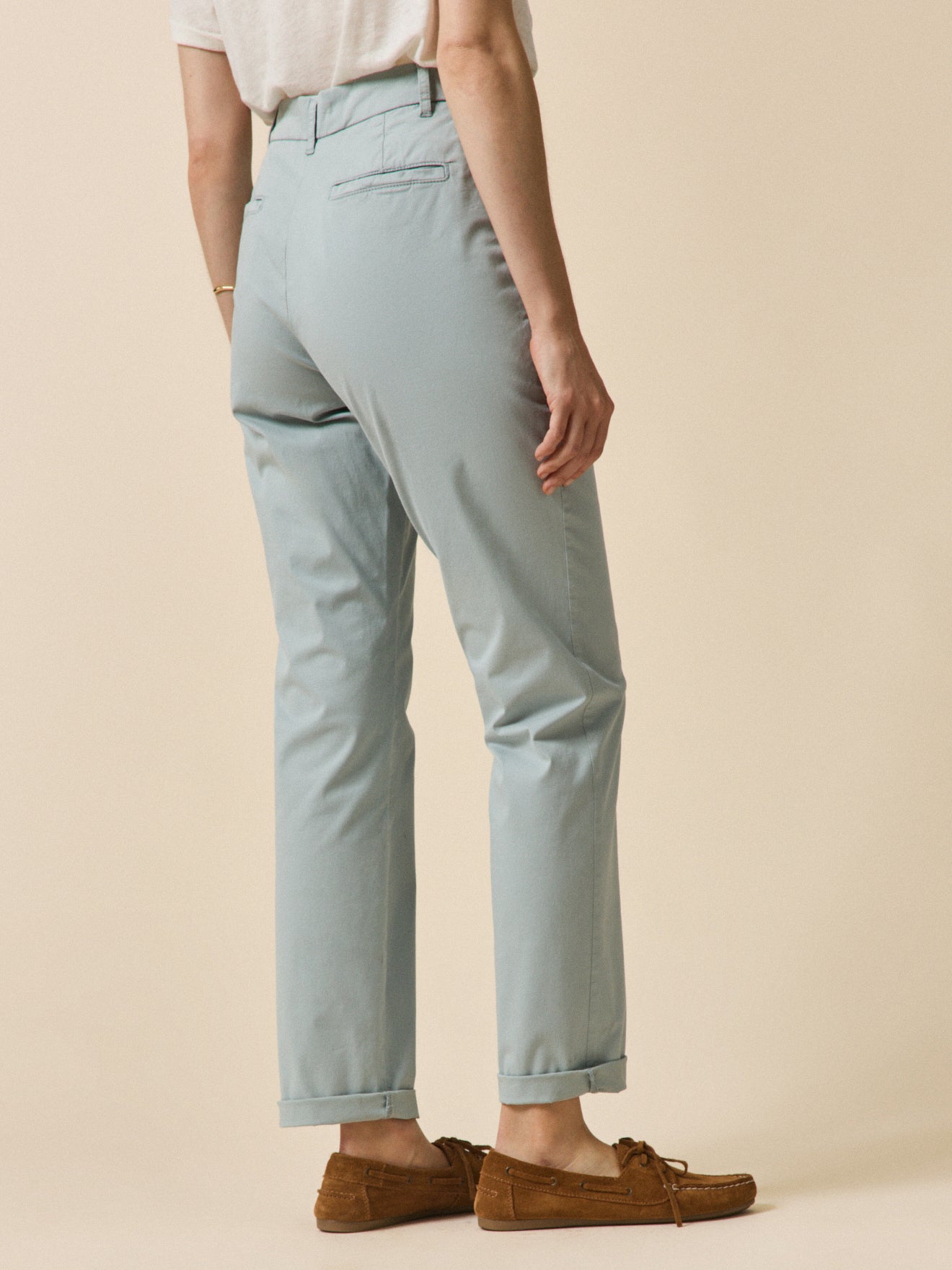 Women's organic cotton Noemie chinos