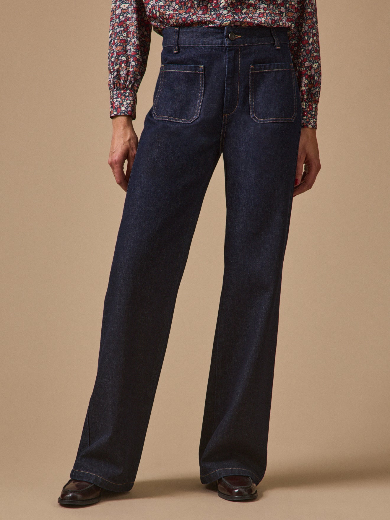 Jean flare femme Suzanne coton biologique