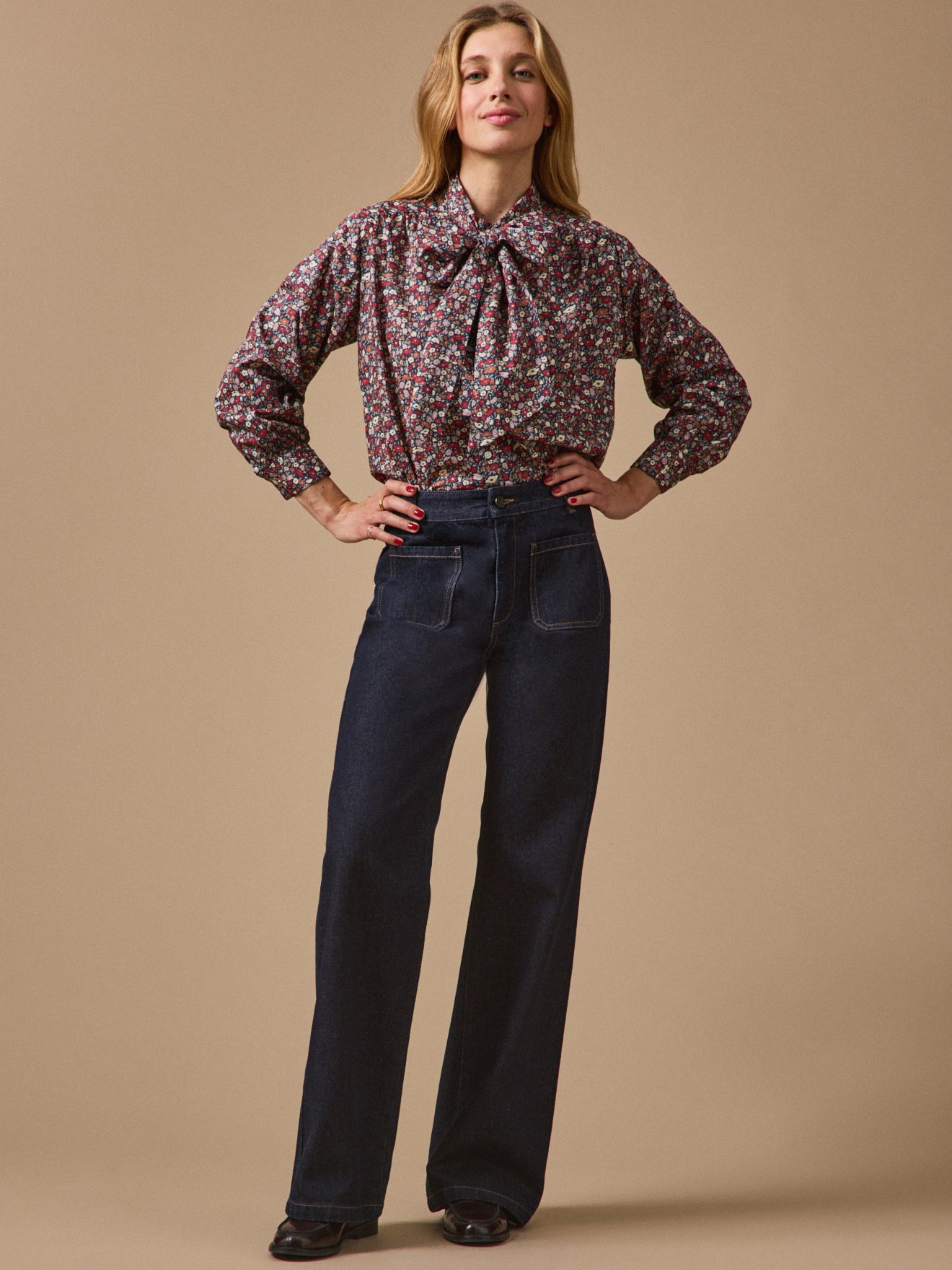 Jean flare femme Suzanne coton biologique