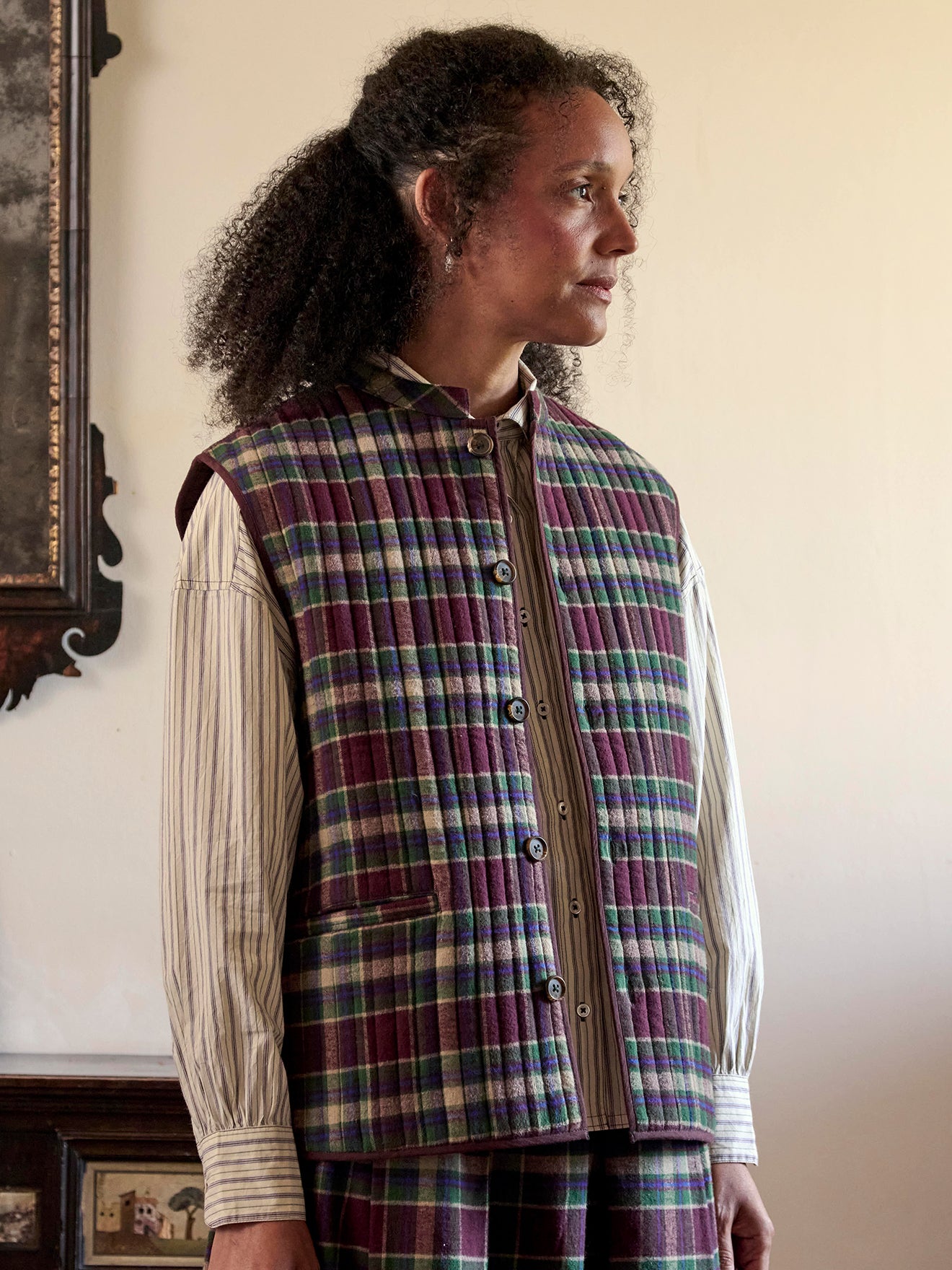 Veste gilet Nehru - Collaboration Moismont x Cyrillus