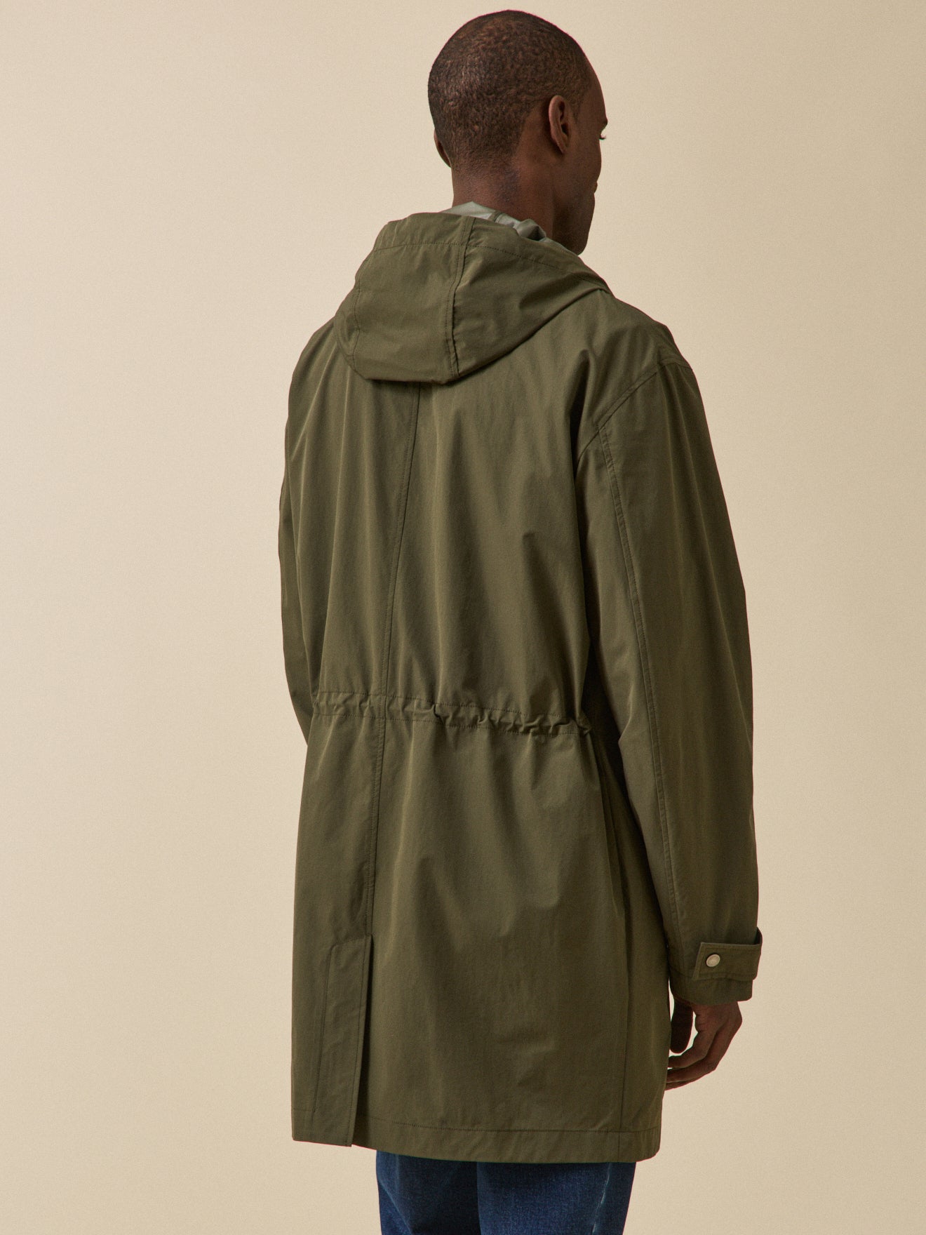 Parka ultra light longue homme