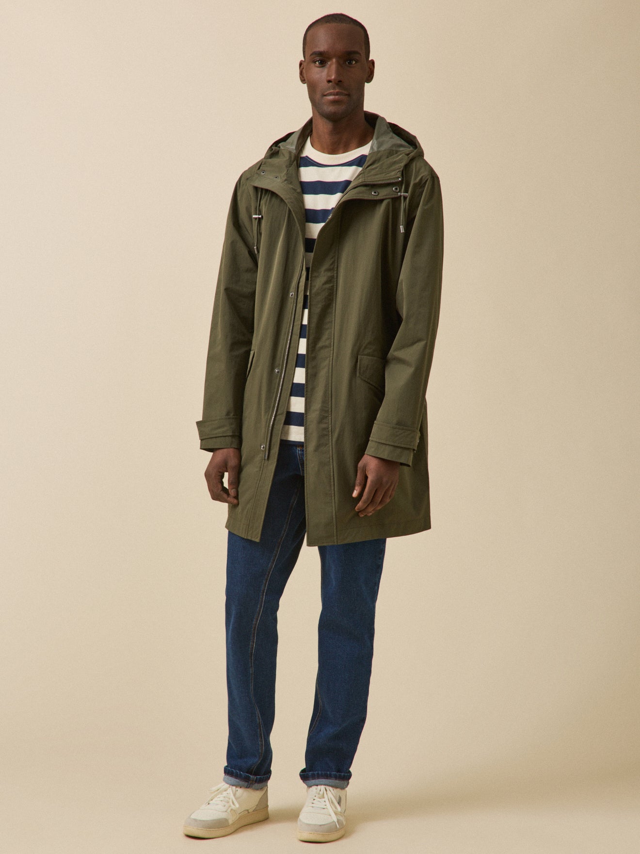 Parka ultra light longue homme